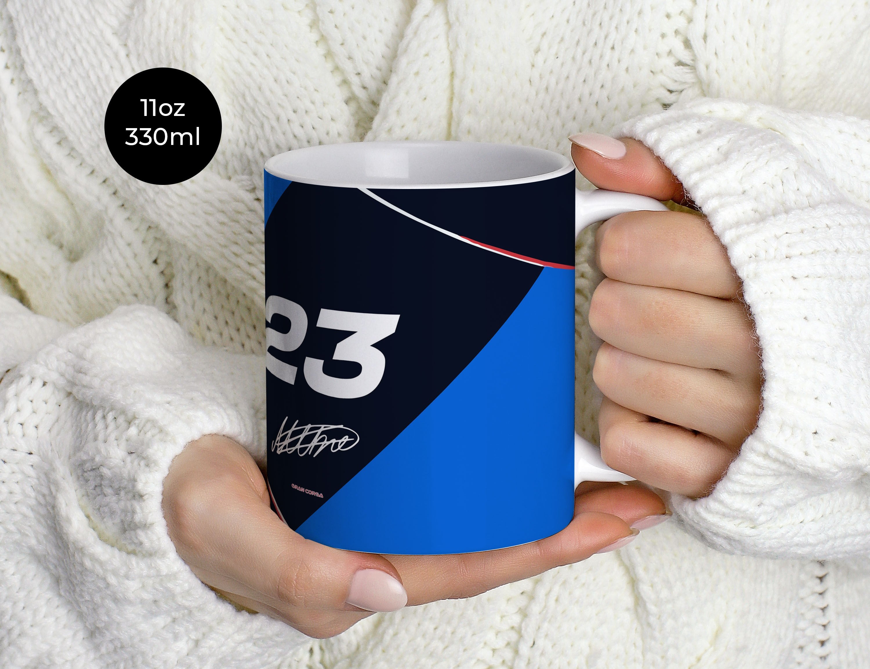 Alexander Albon F1 Williams 2024 Season Livery Mug