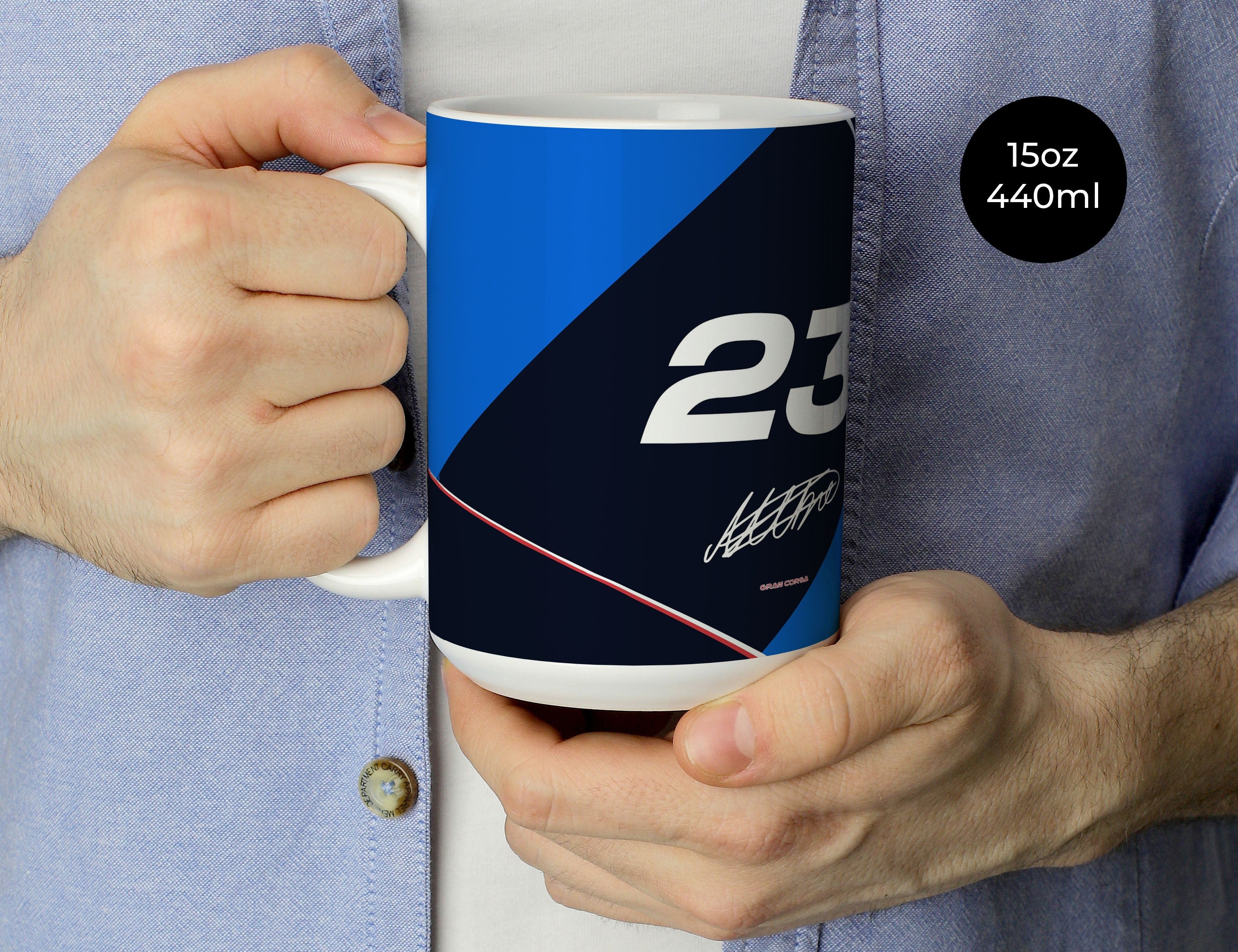 Alexander Albon F1 Williams 2024 Season Livery Mug