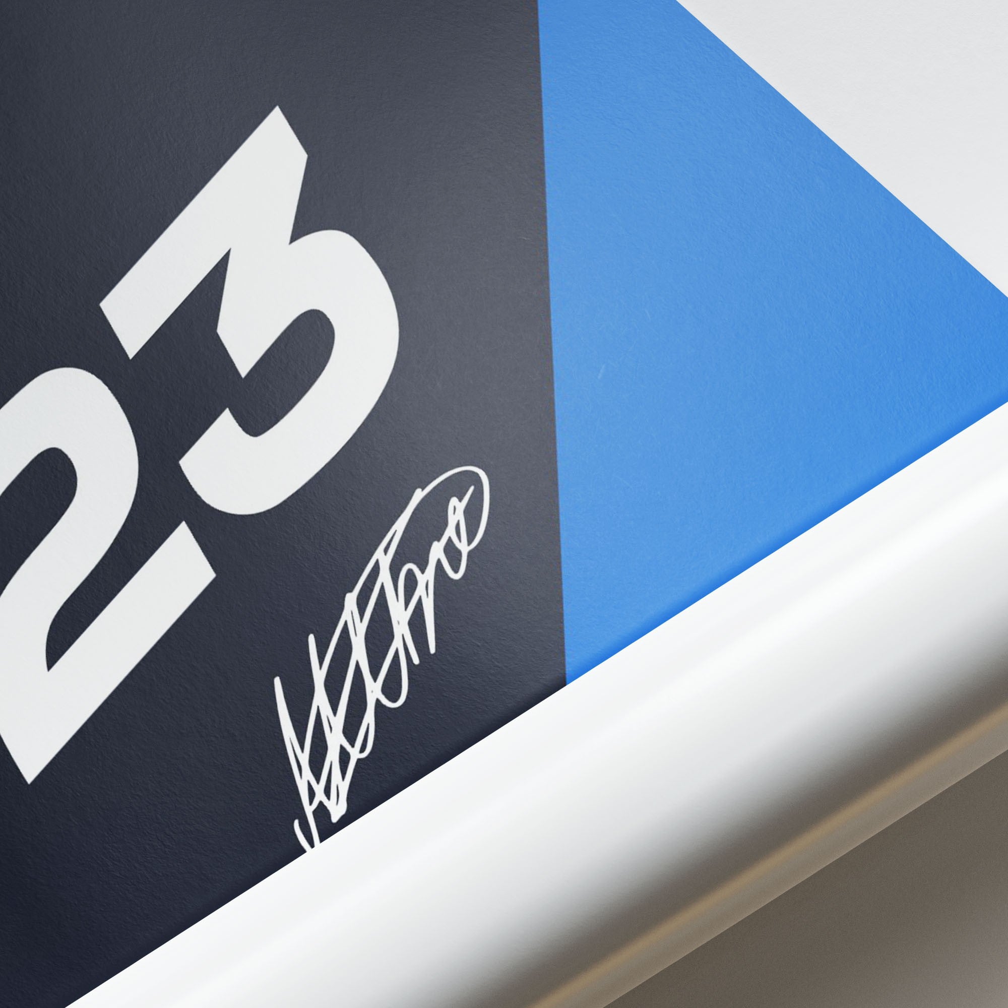 Alexander Albon F1 Williams 2024 Season Livery Poster