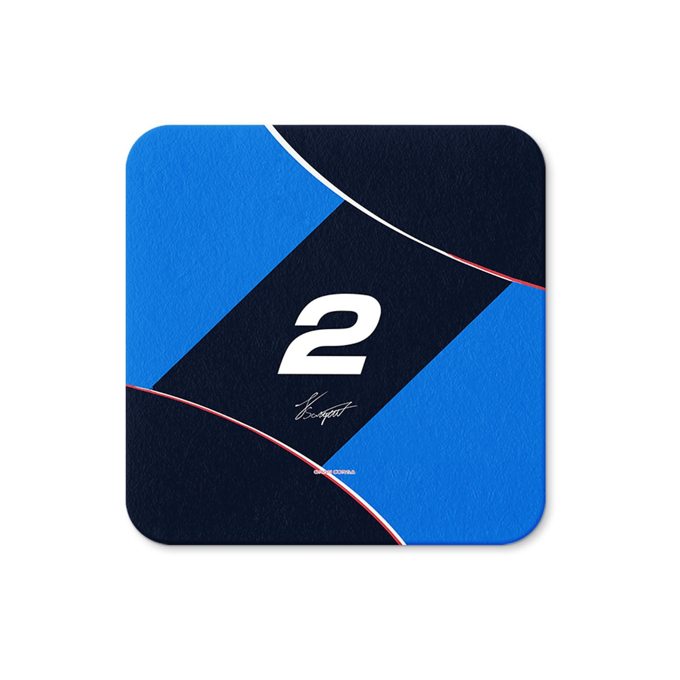 Logan Sargeant F1 Williams 2024 Season Livery Coaster