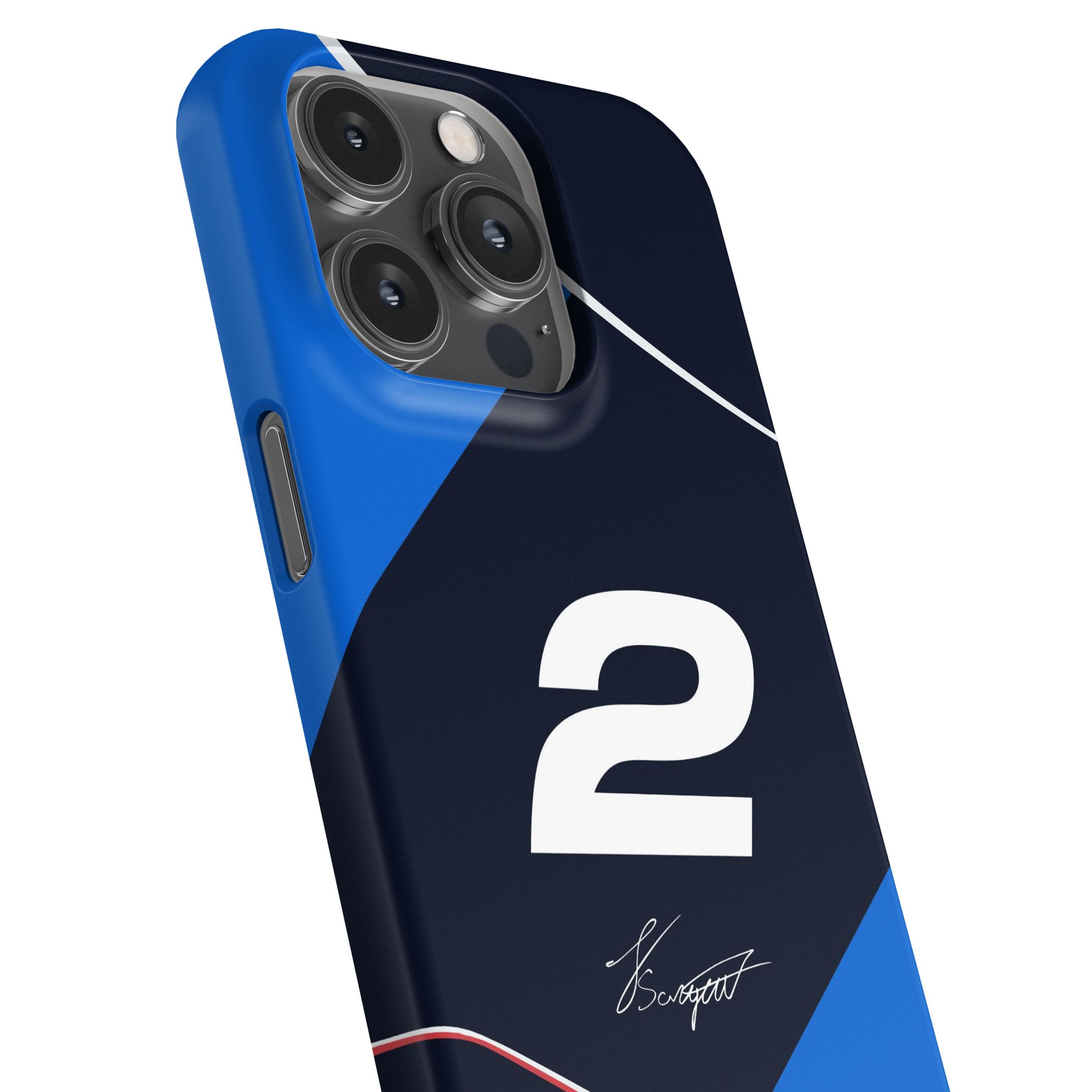 Logan Sargeant F1 Williams 2024 Season Livery Phone Case