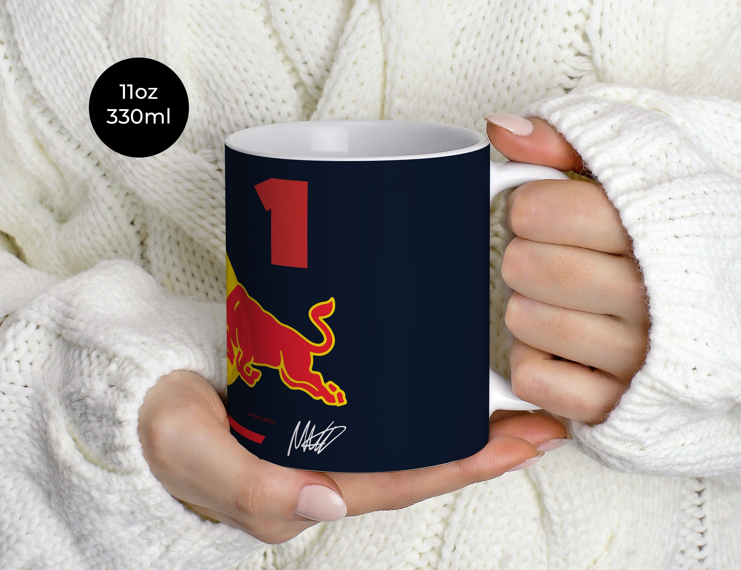 Max Verstappen F1 Red Bull Racing 2024 Season Livery Mug