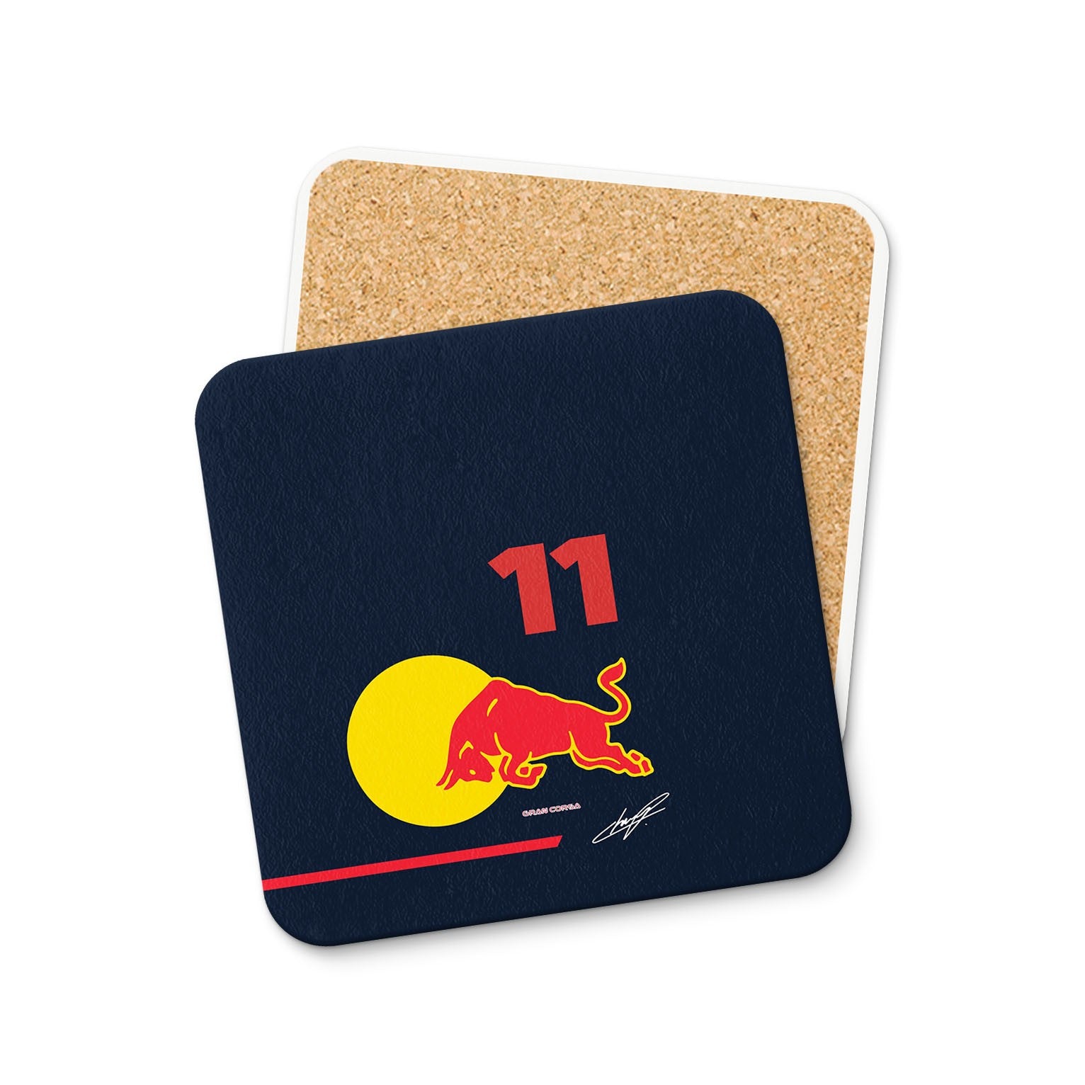 Sergio Perez F1 Red Bull Racing 2024 Season Livery Coaster