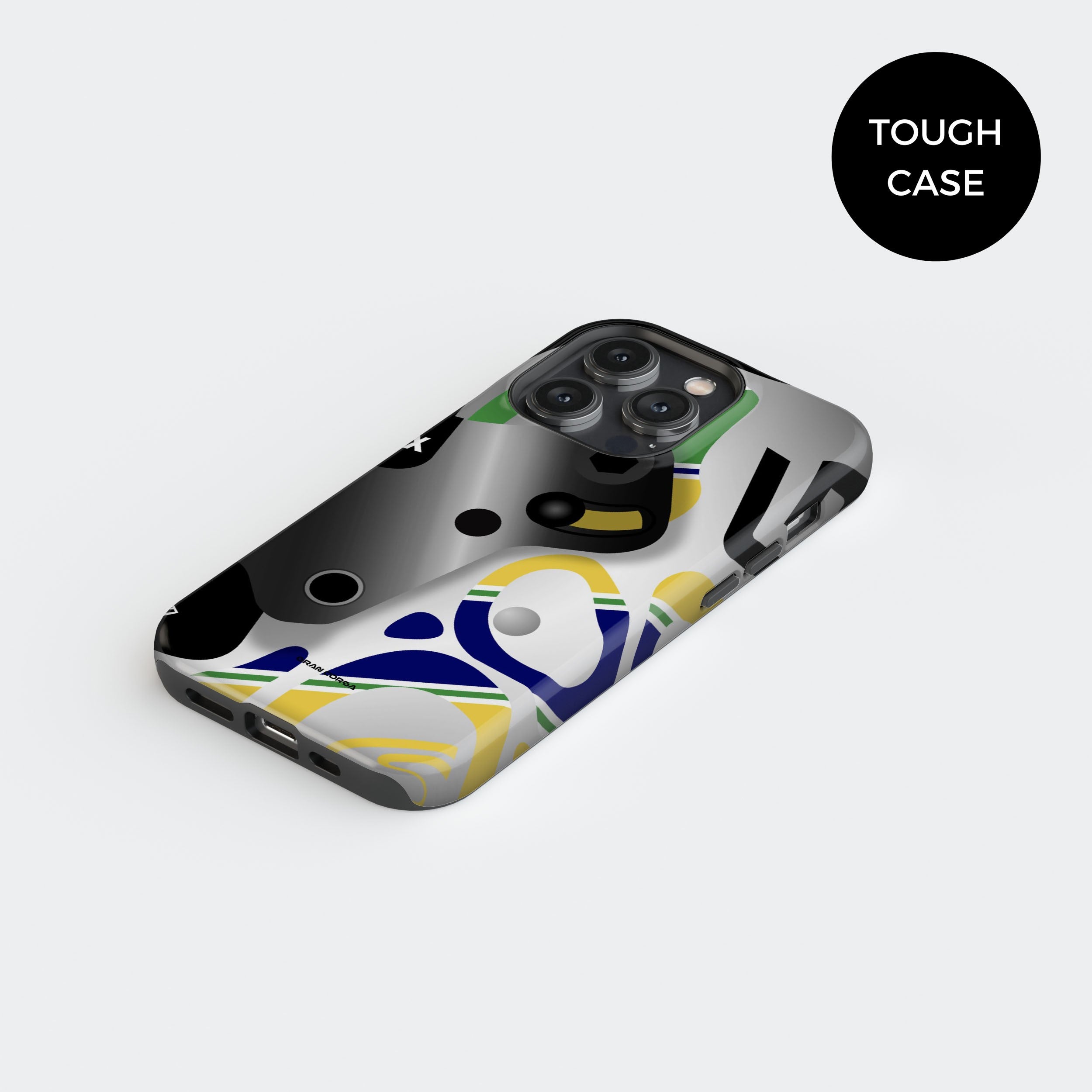 Lando Norris F1 McLaren 2024 Monaco GP Helmet Phone Case