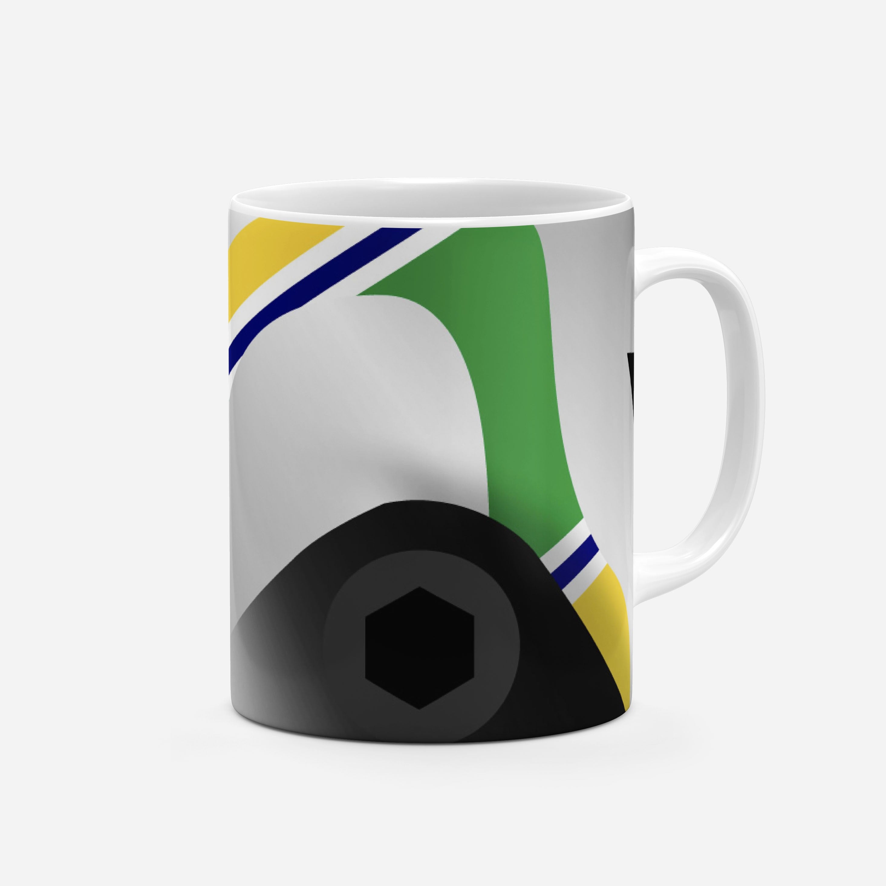 Lando Norris F1 McLaren 2024 Monaco GP Helmet Mug