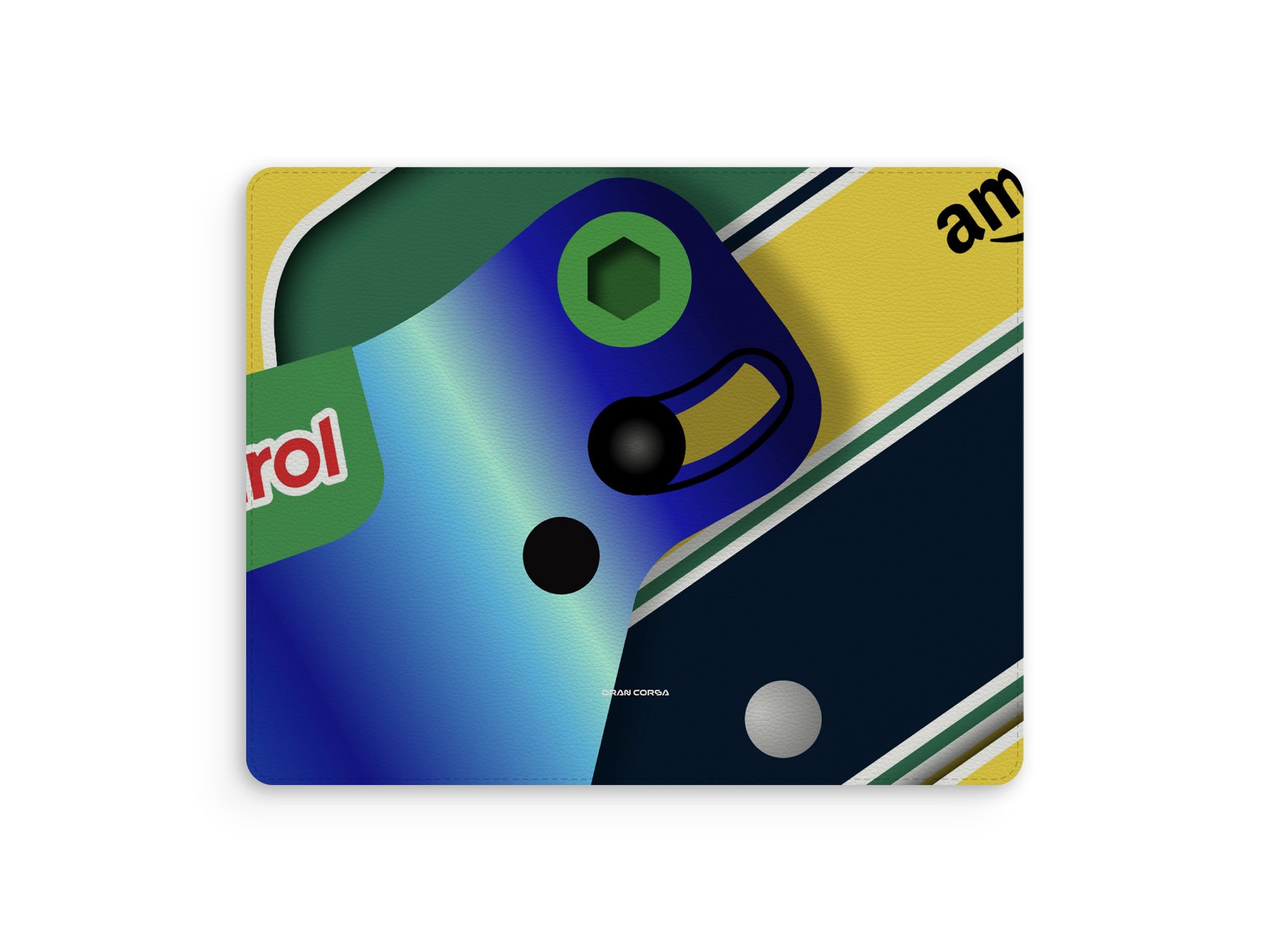 Pierre Gasly F1 Alpine 2024 Imola GP Helmet Mouse Mat