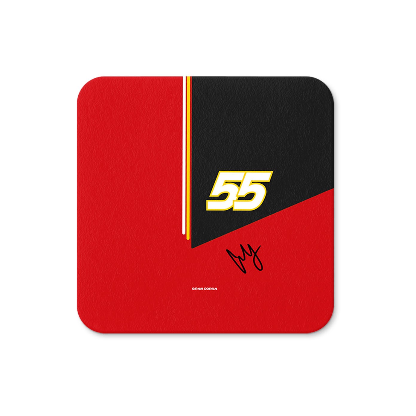 Carlos Sainz F1 Ferrari 2024 SF-24 Livery Coaster