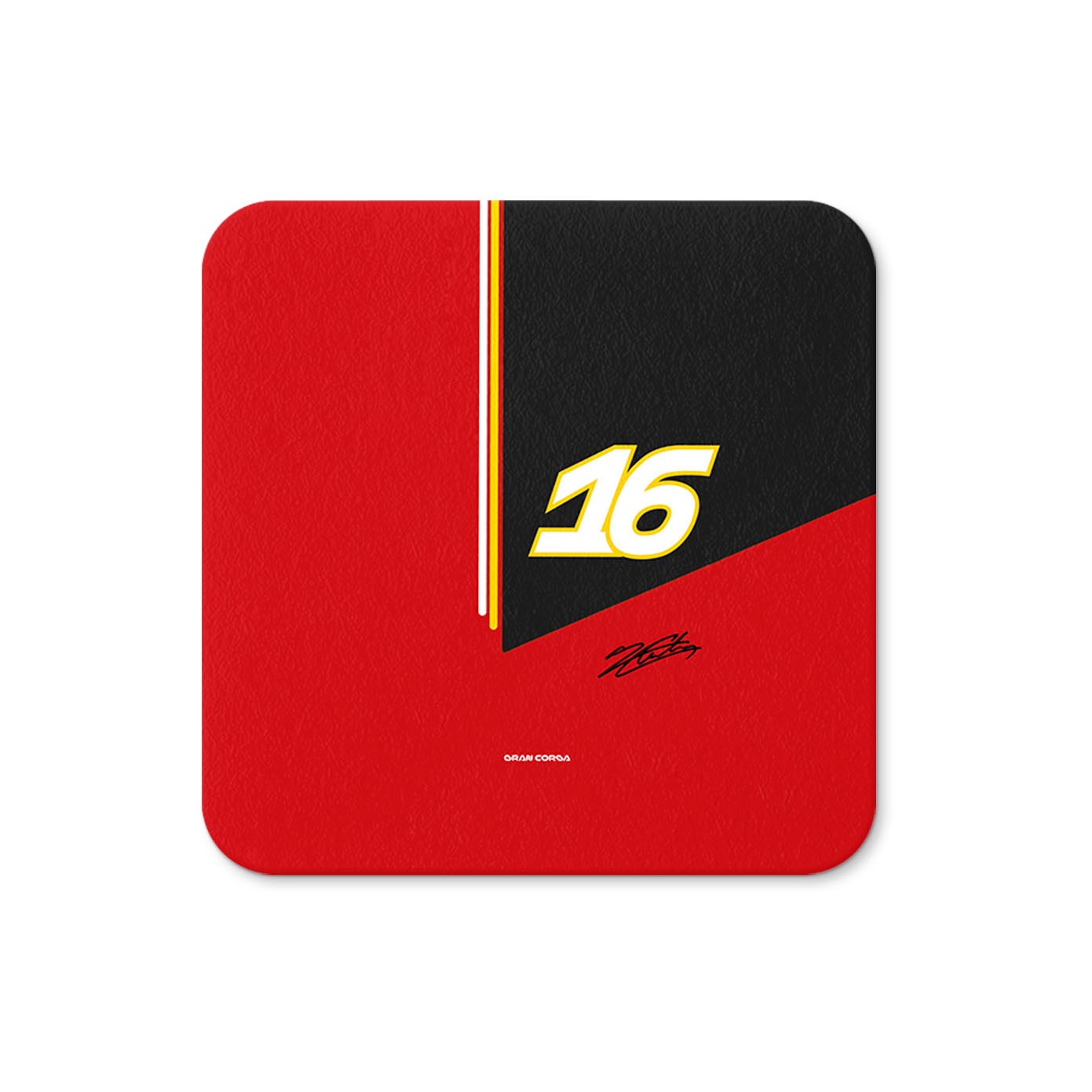 Charles Leclerc F1 Ferrari 2024 SF-24 Livery Coaster