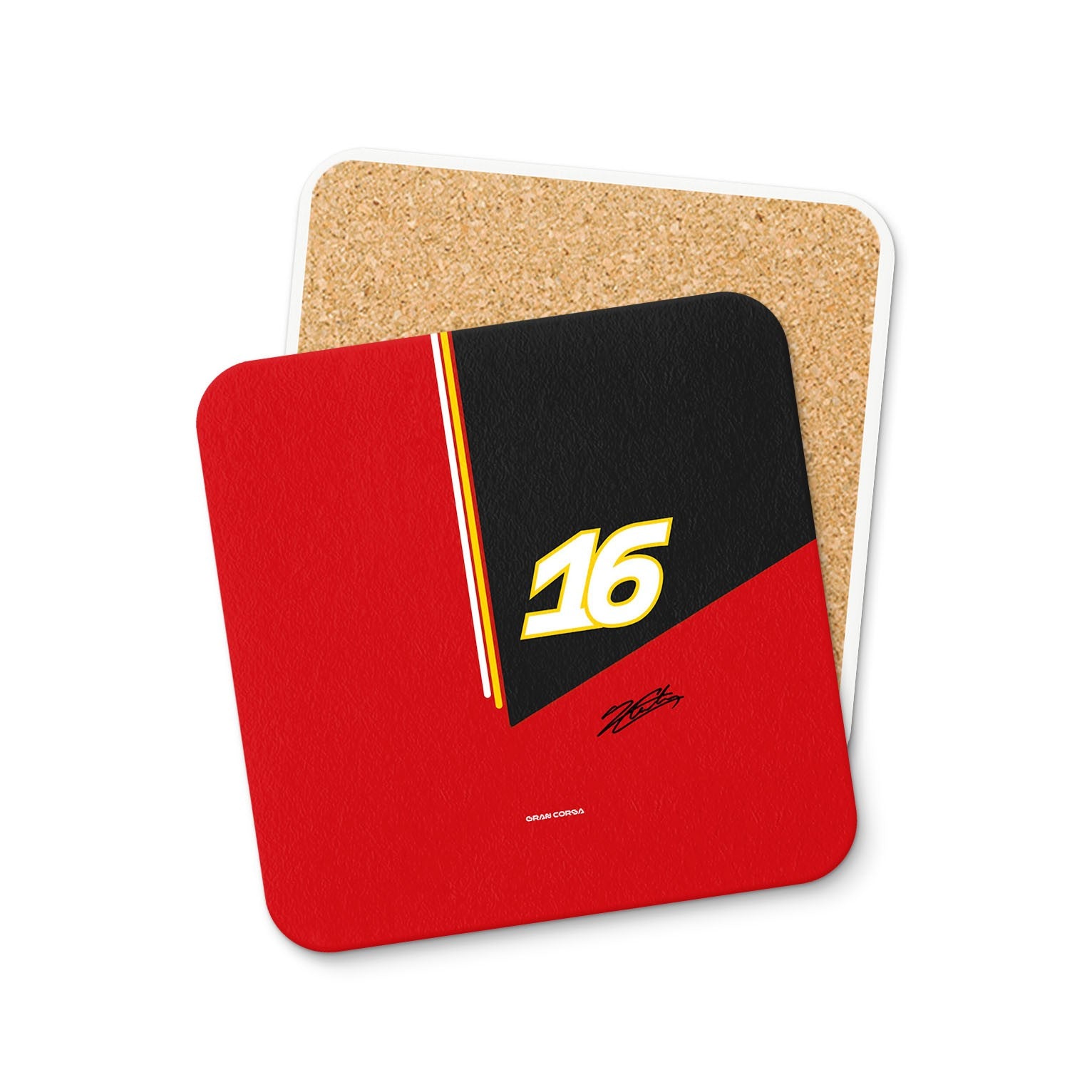 Charles Leclerc F1 Ferrari 2024 SF-24 Livery Coaster