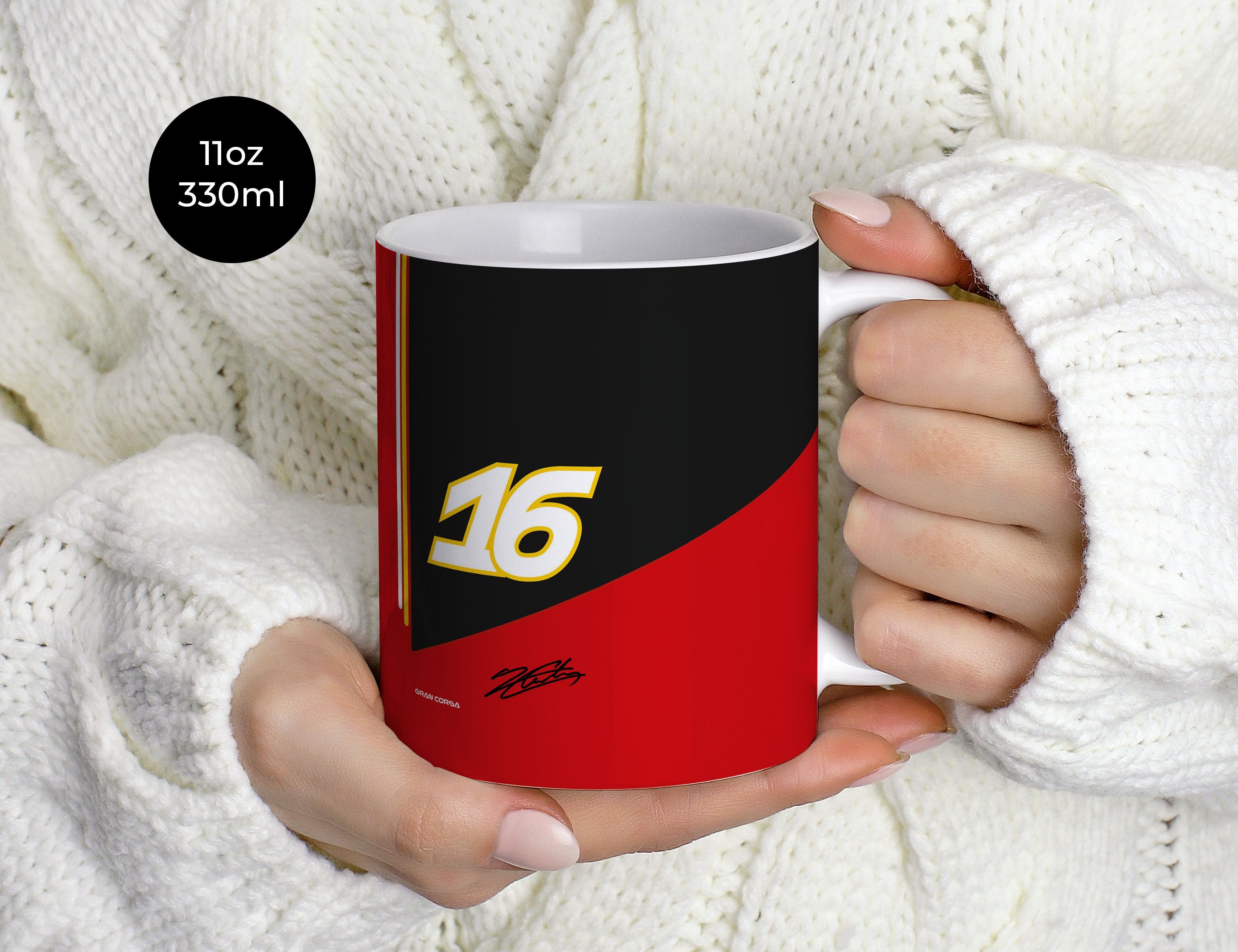 Charles Leclerc F1 Ferrari 2024 SF-24 Livery Mug