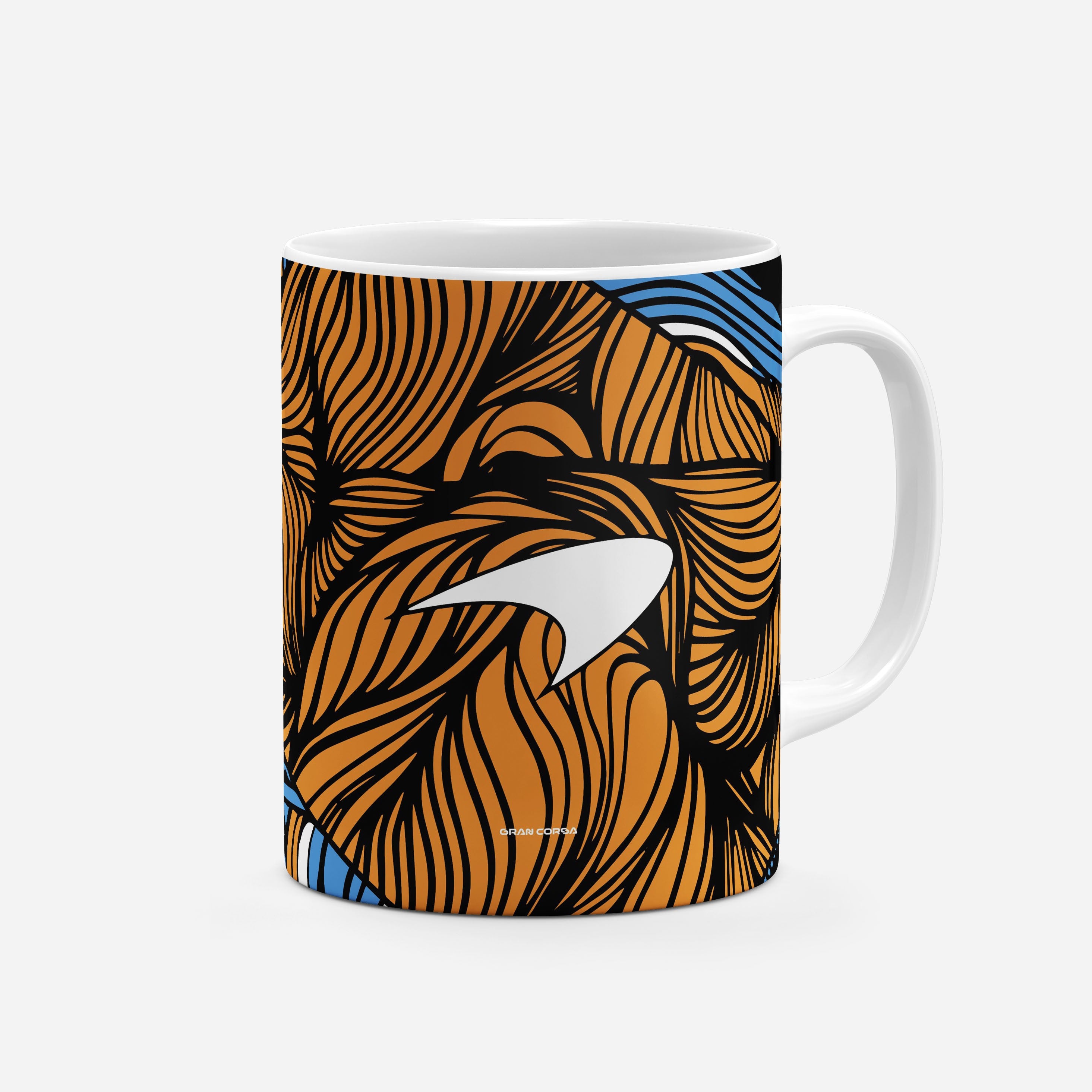 McLaren 2022 MCL36 Abu Dhabi GP F1 Livery Mug