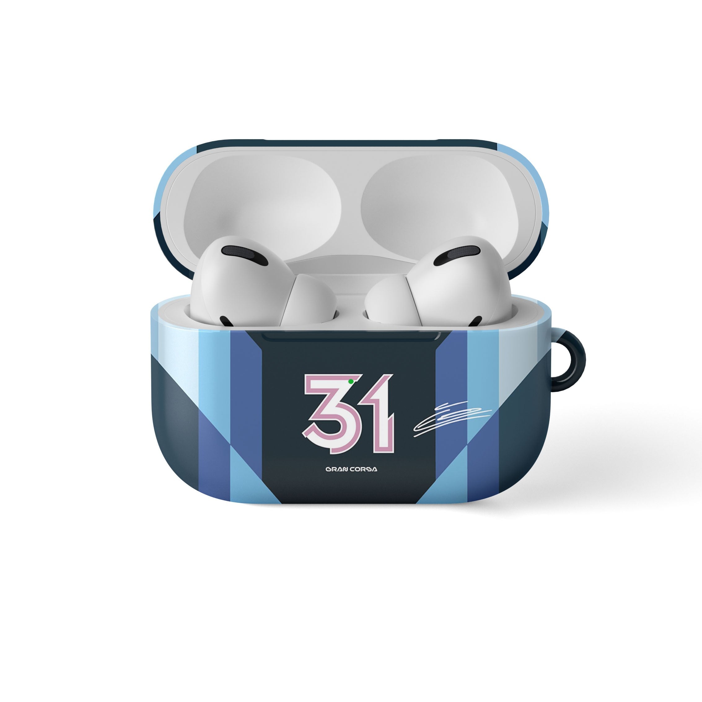 Esteban Ocon F1 Alpine 2024 A524 Livery AirPods Case