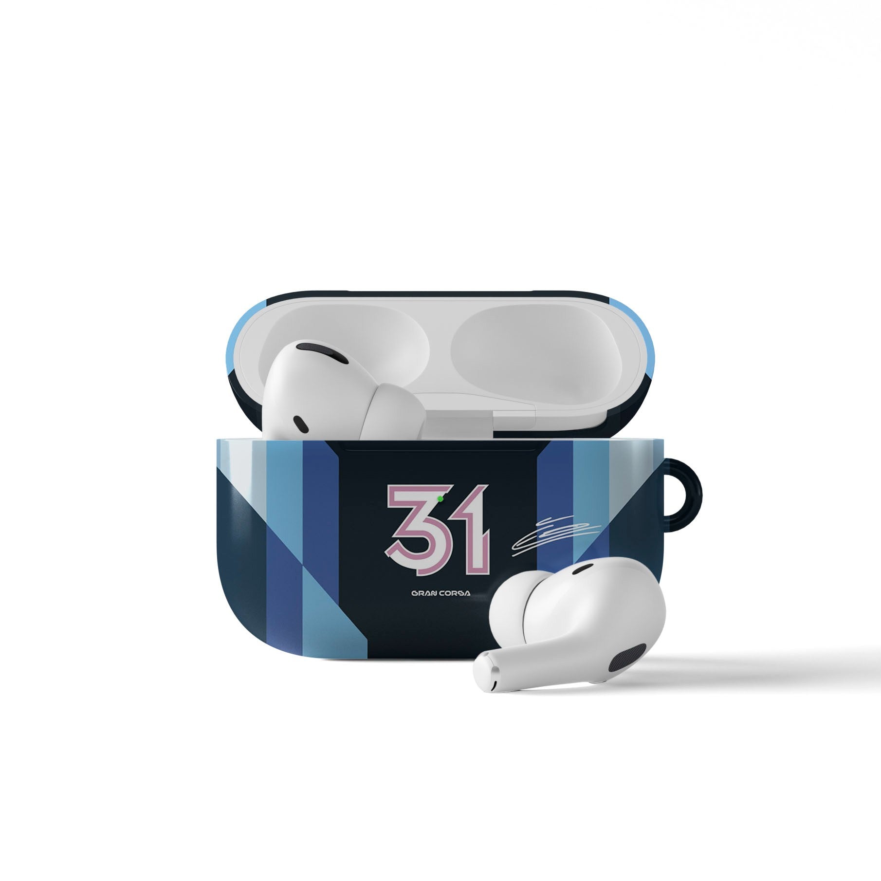 Esteban Ocon F1 Alpine 2024 A524 Livery AirPods Case