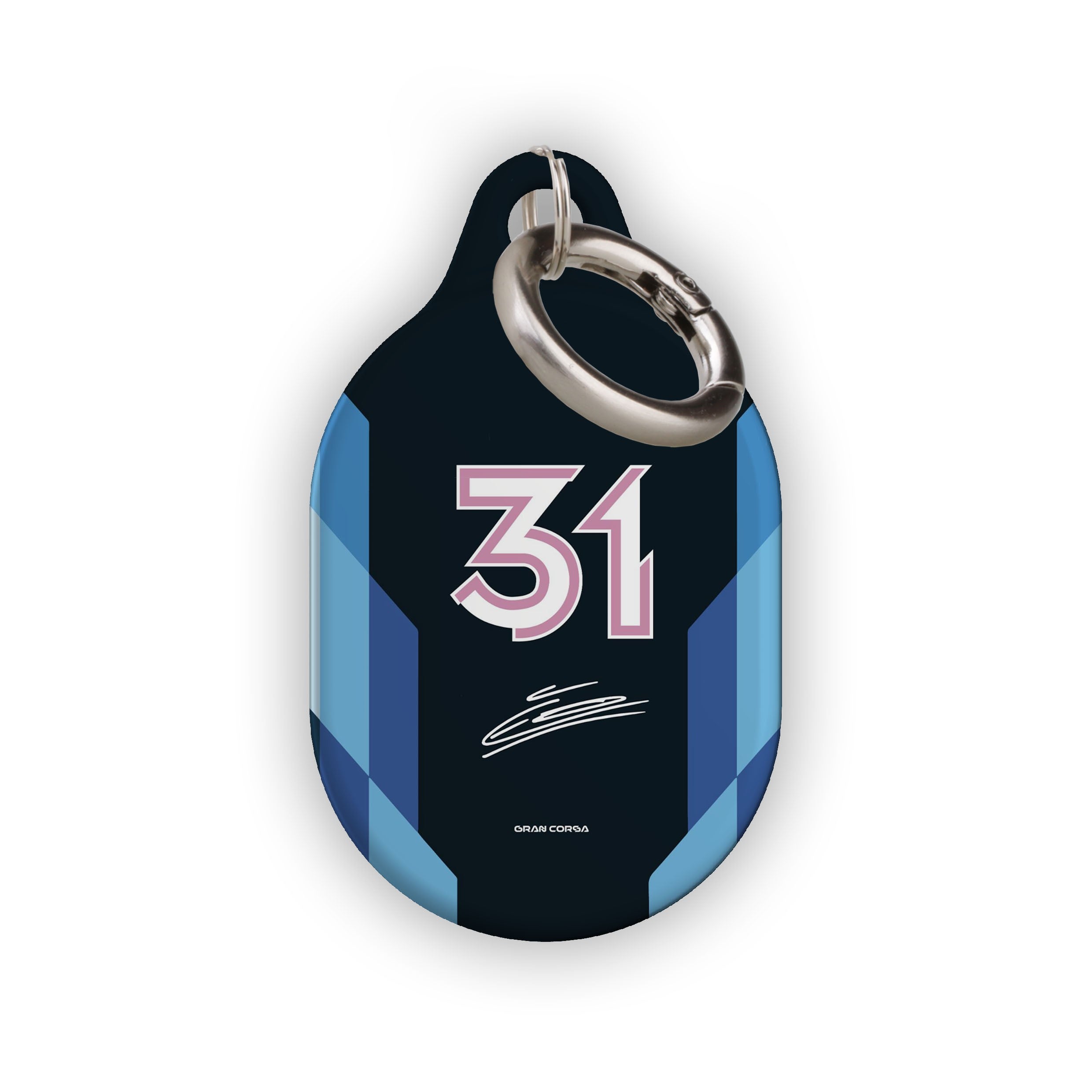 Esteban Ocon F1 Alpine 2024 A524 Livery AirTag Holder