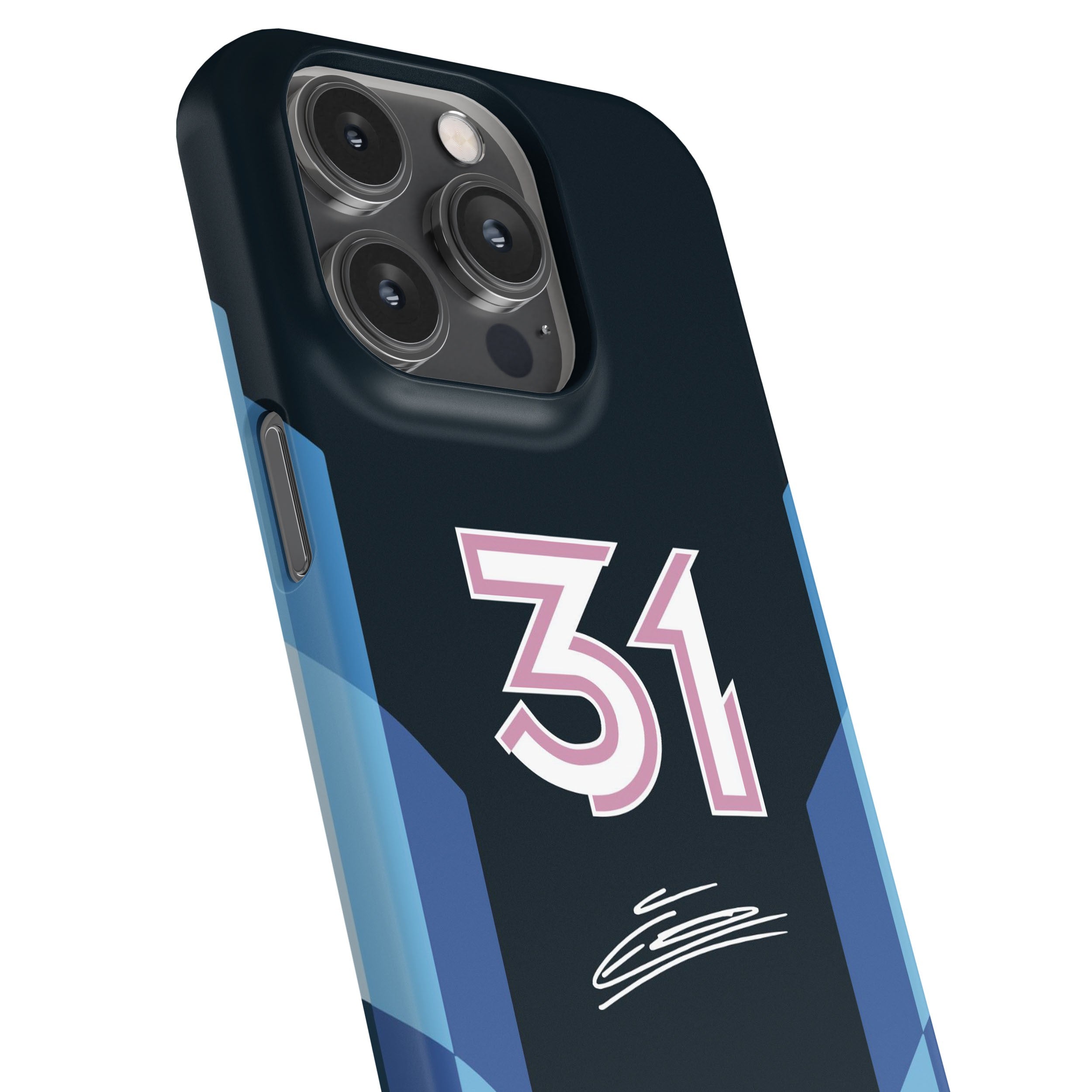 Esteban Ocon F1 Alpine 2024 A524 Livery Phone Case