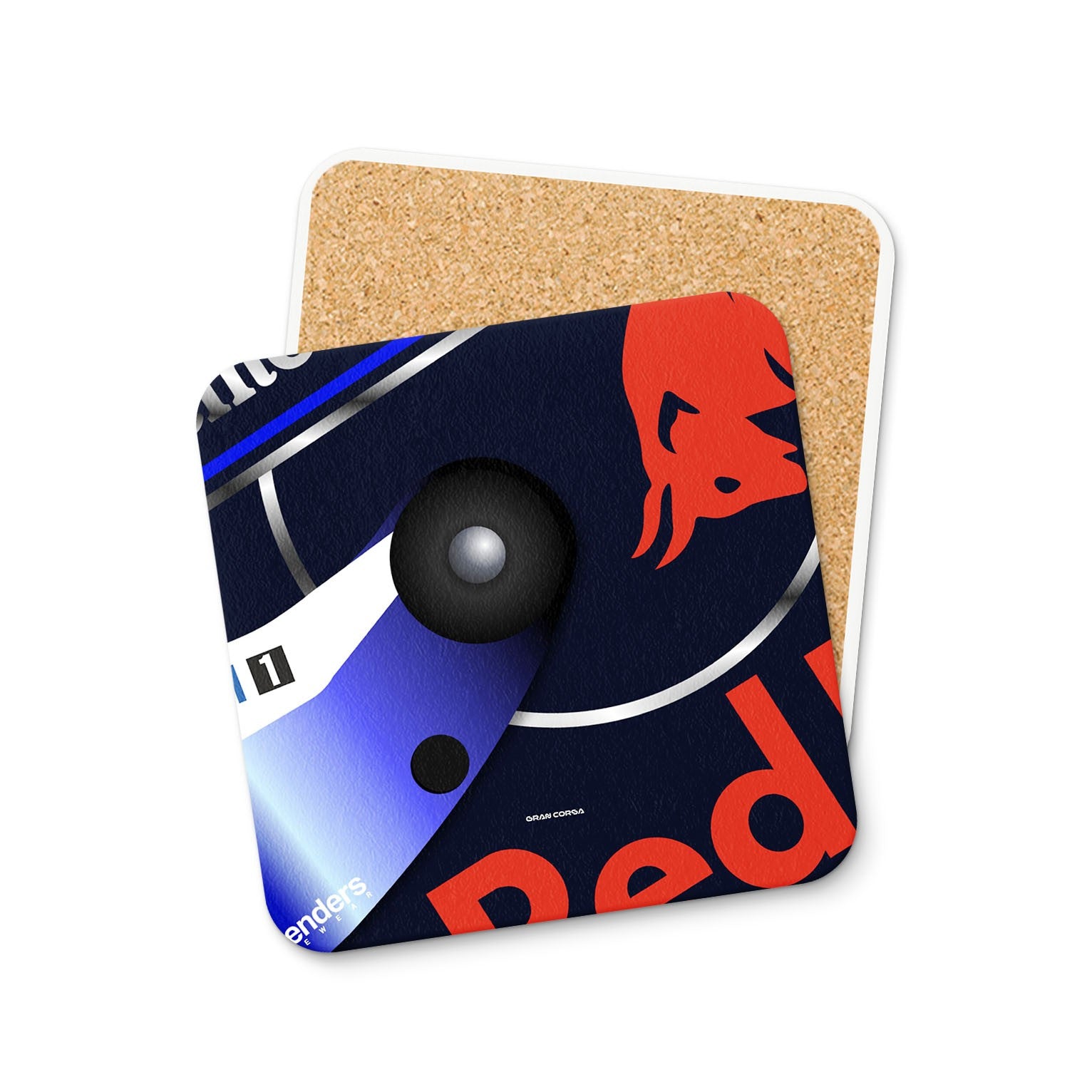 Max Verstappen F1 Red Bull Racing 2024 Miami GP Helmet Coaster