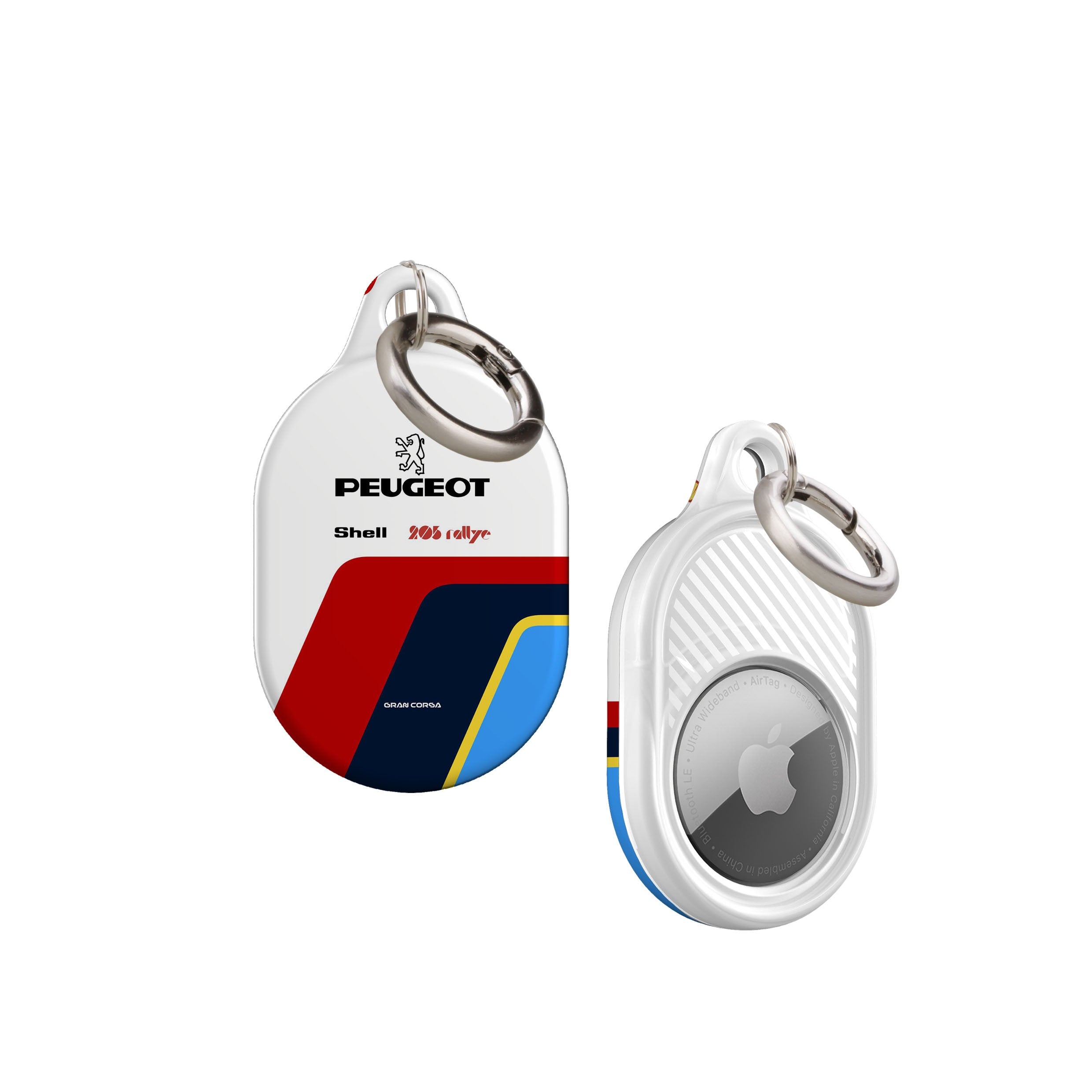 Peugeot 1985 205 T16 WRC Livery AirTag Holder