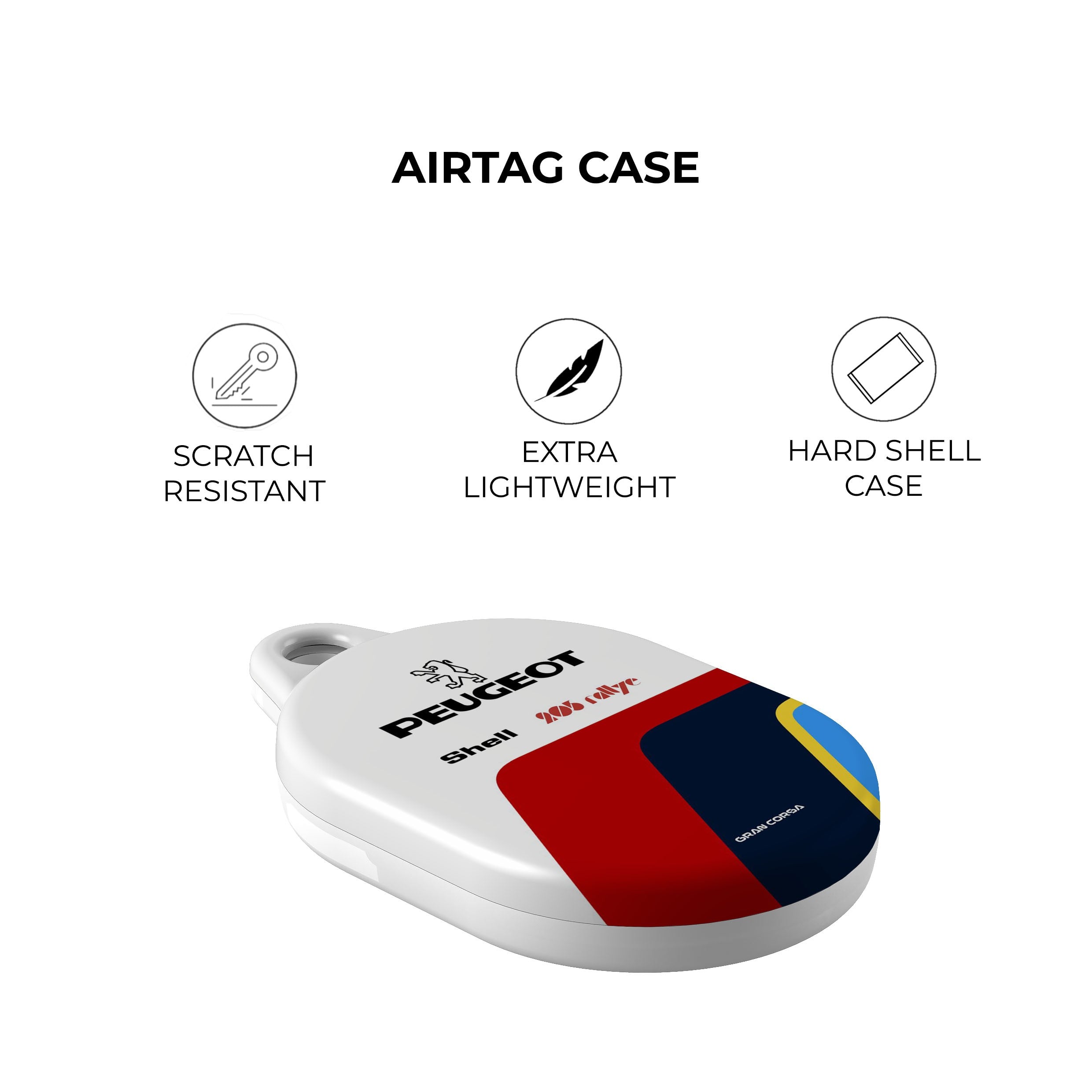 Peugeot 1985 205 T16 WRC Livery AirTag Holder