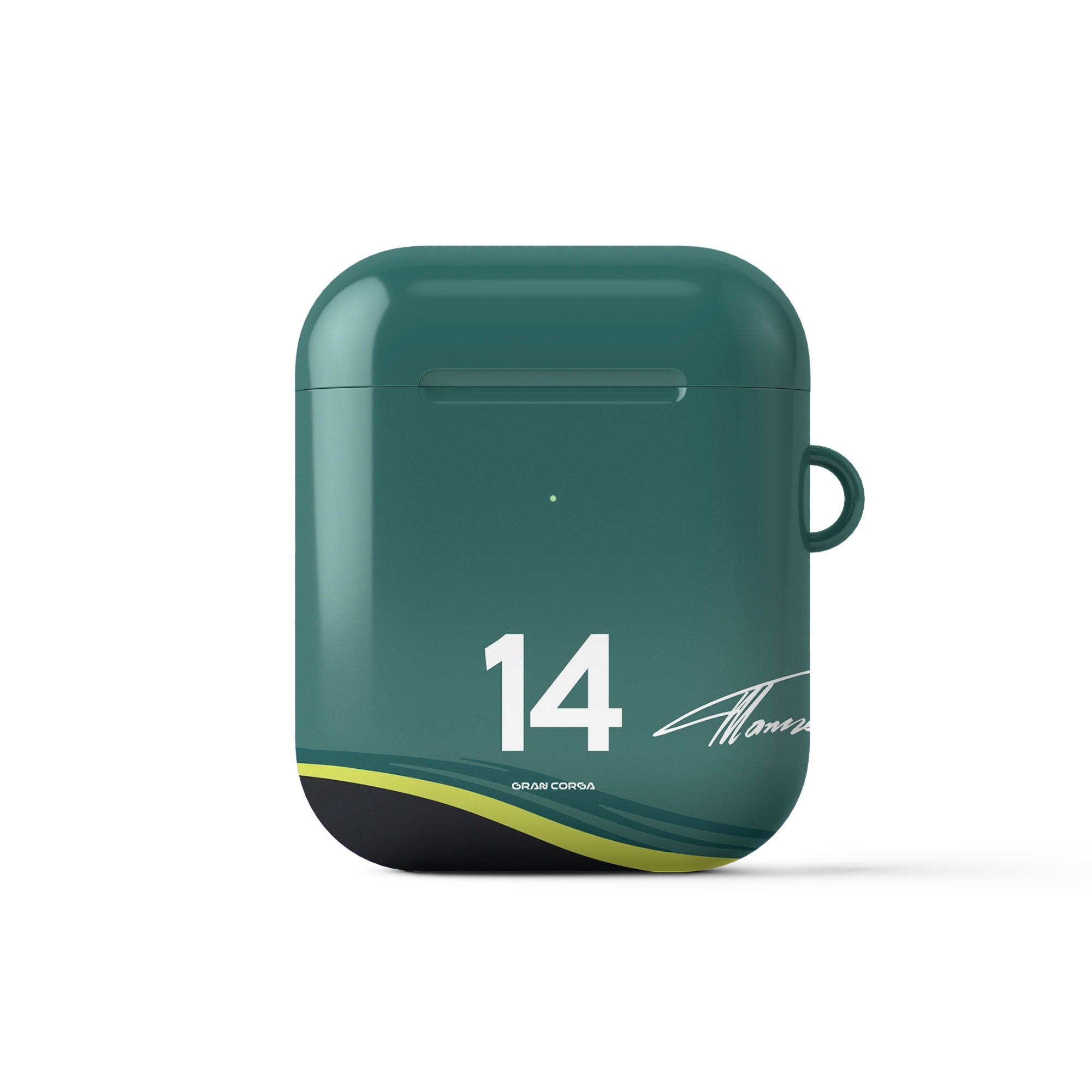 Fernando Alonso F1 Aston Martin 2024 AMR24 Livery AirPods Case