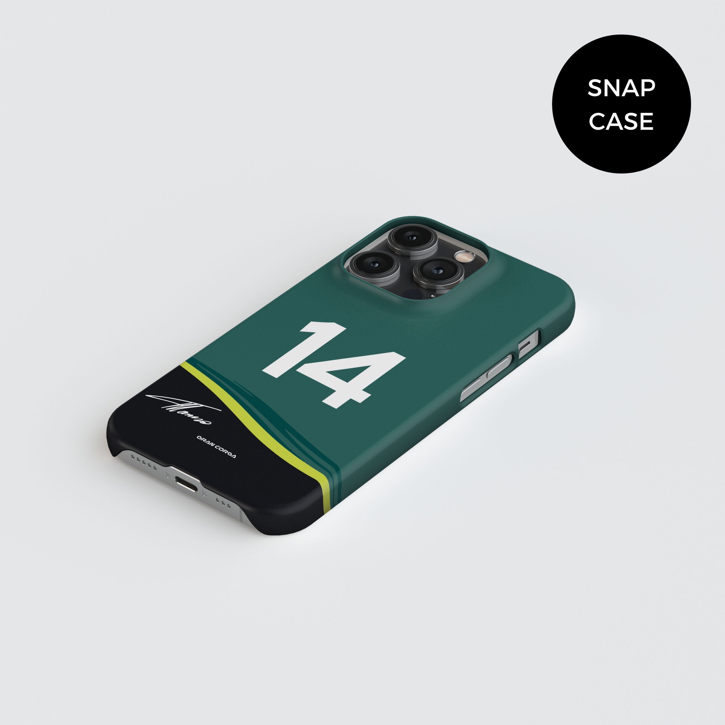 Fernando Alonso F1 Aston Martin 2024 AMR24 Livery Phone Case