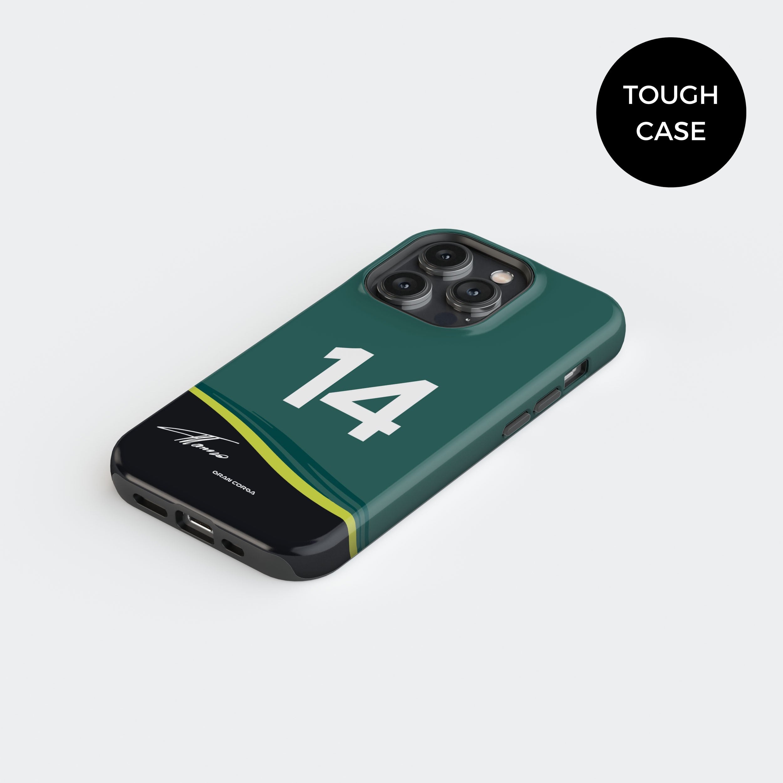 Fernando Alonso F1 Aston Martin 2024 AMR24 Livery Phone Case