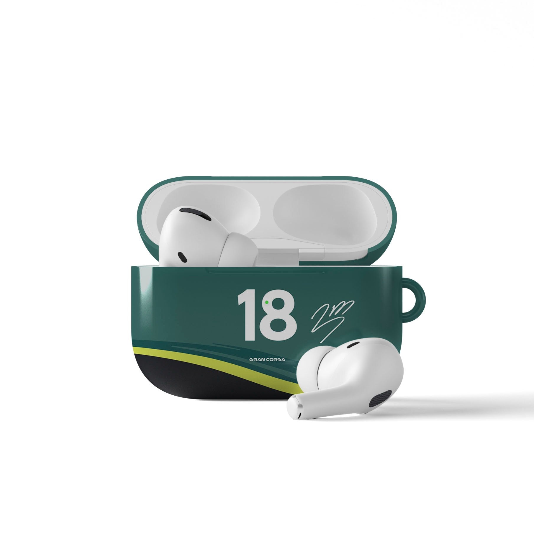 Lance Stroll F1 Aston Martin 2024 AMR24 Livery AirPods Case