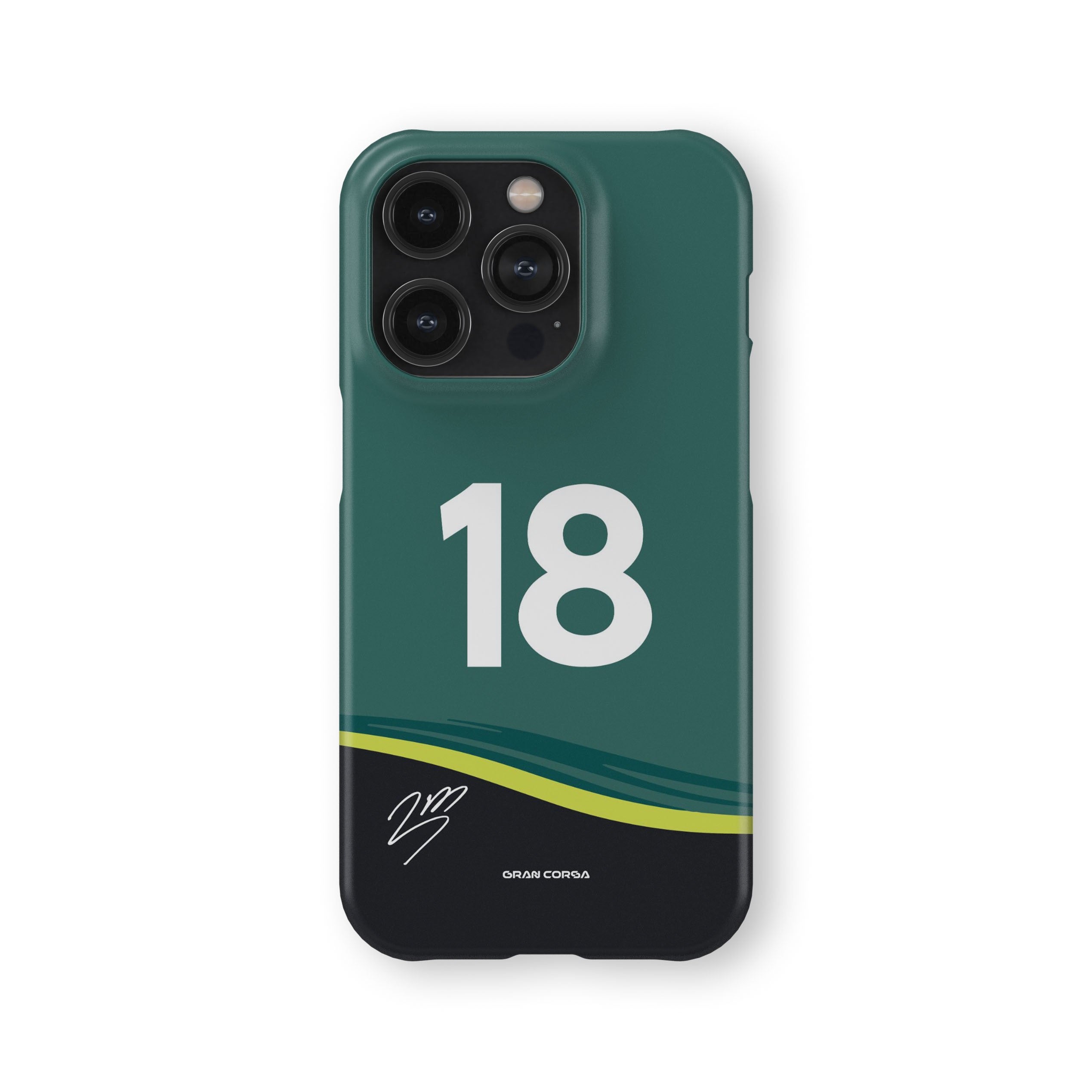 Lance Stroll F1 Aston Martin 2024 AMR24 Livery Phone Case