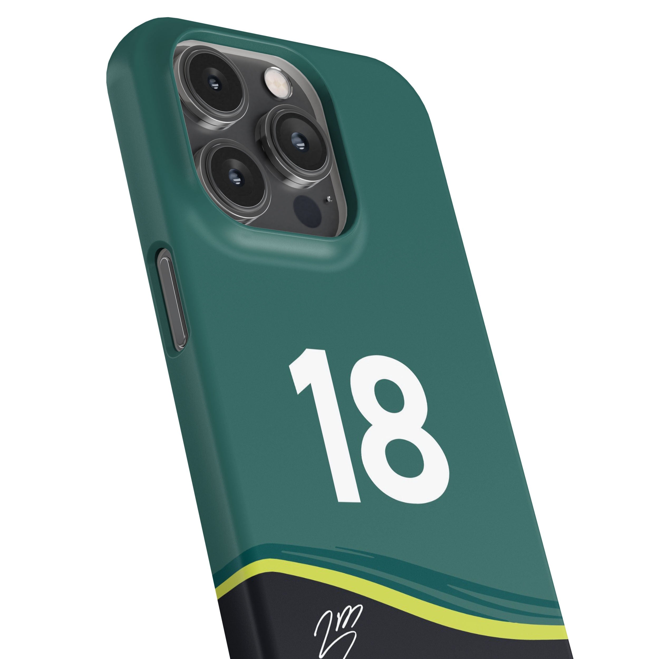 Lance Stroll F1 Aston Martin 2024 AMR24 Livery Phone Case