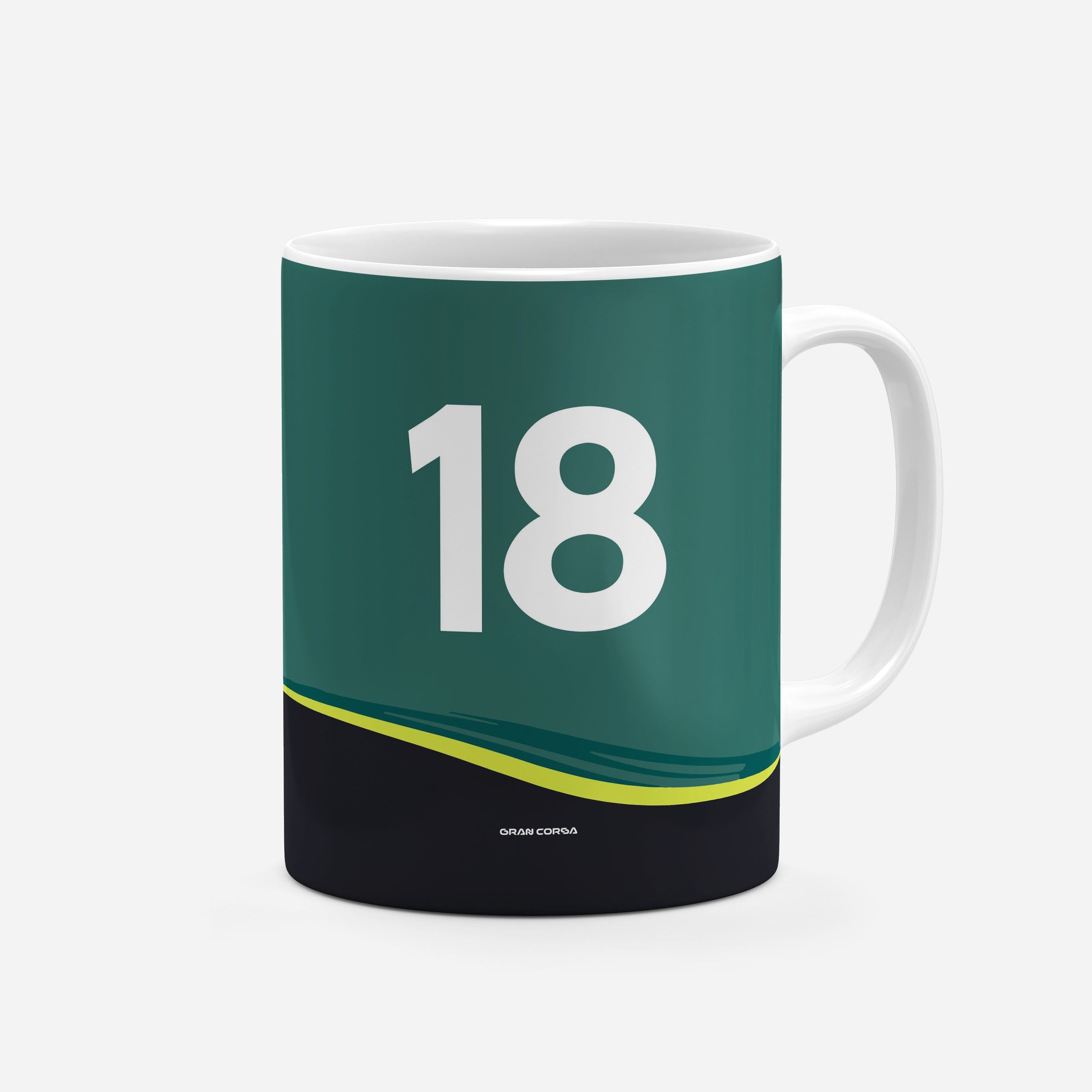 Lance Stroll F1 Aston Martin 2024 AMR24 Livery Mug