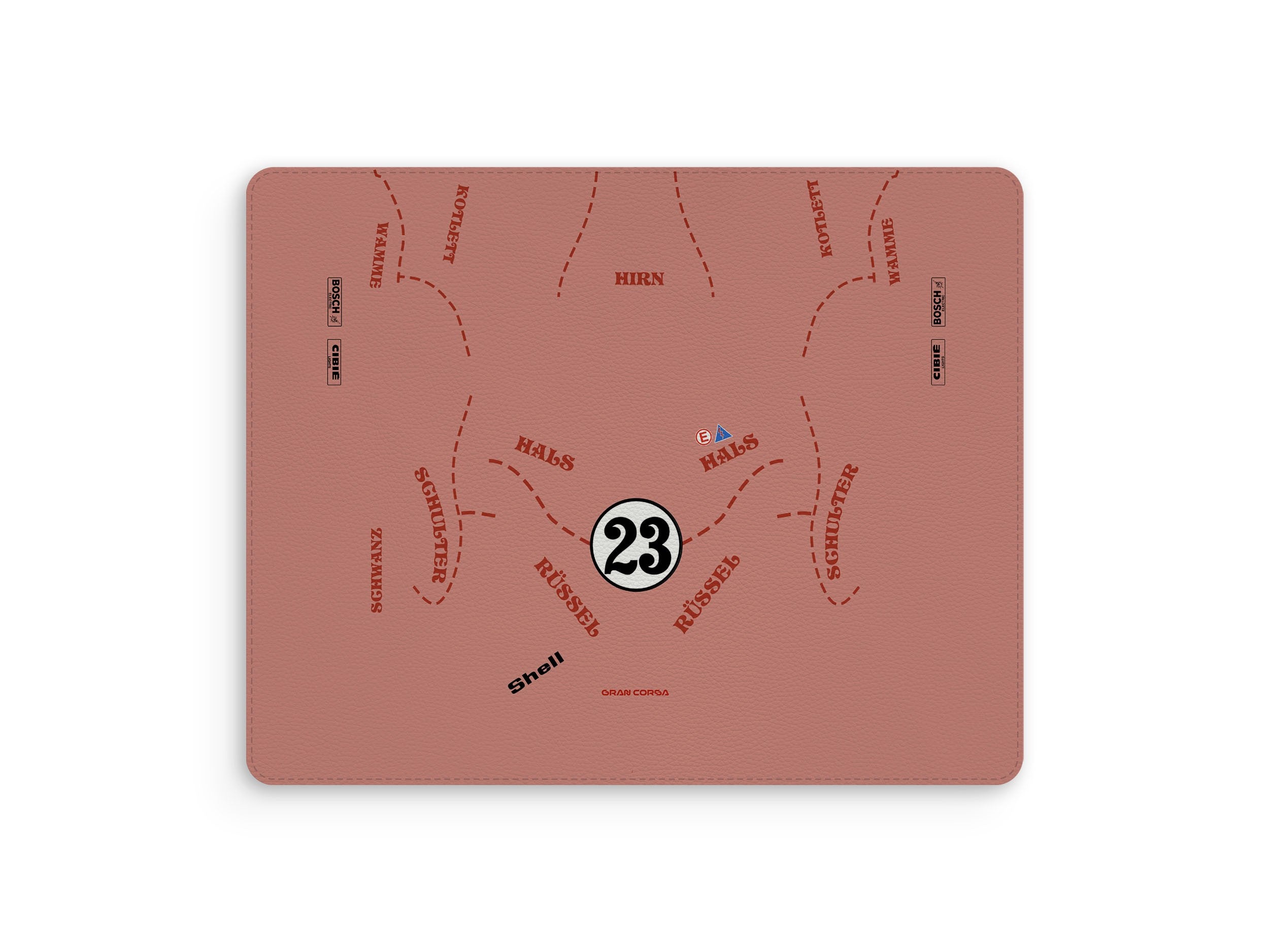 Porsche 1971 917/20 "Pink Pig" Le Mans WED Livery Mouse Mat