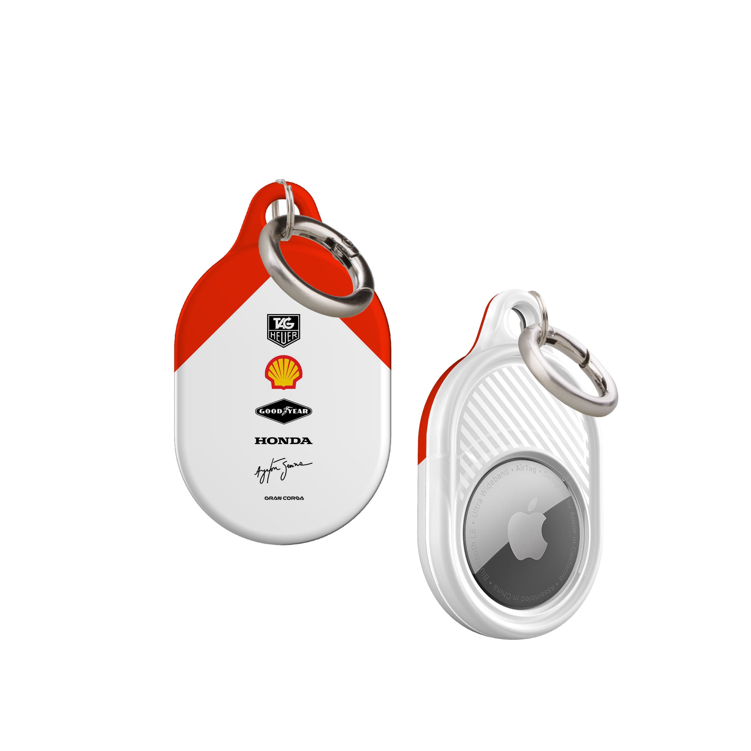 Ayrton Senna F1 McLaren 1992 MP4/7 Livery AirTag Holder