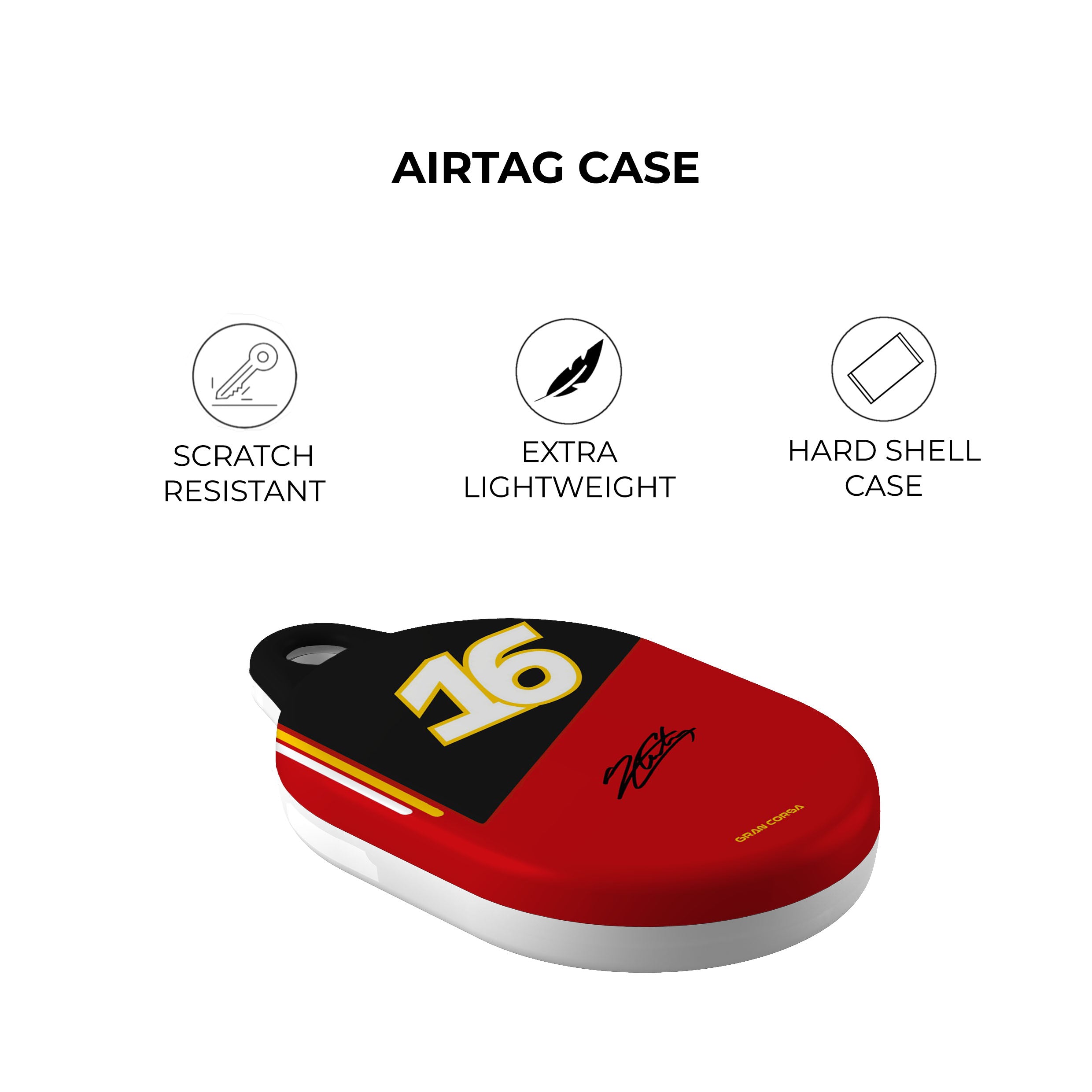 Charles Leclerc F1 Ferrari 2025 Season Signed AirTag Holder