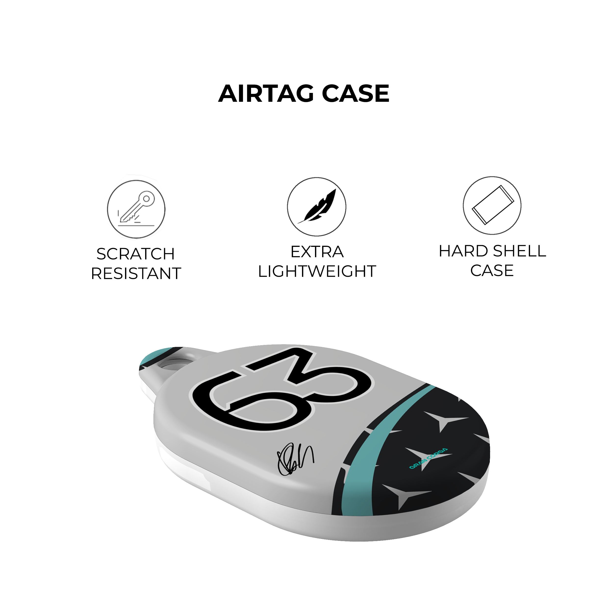 George Russell F1 Mercedes-AMG Petronas 2025 Season Signed AirTag Holder