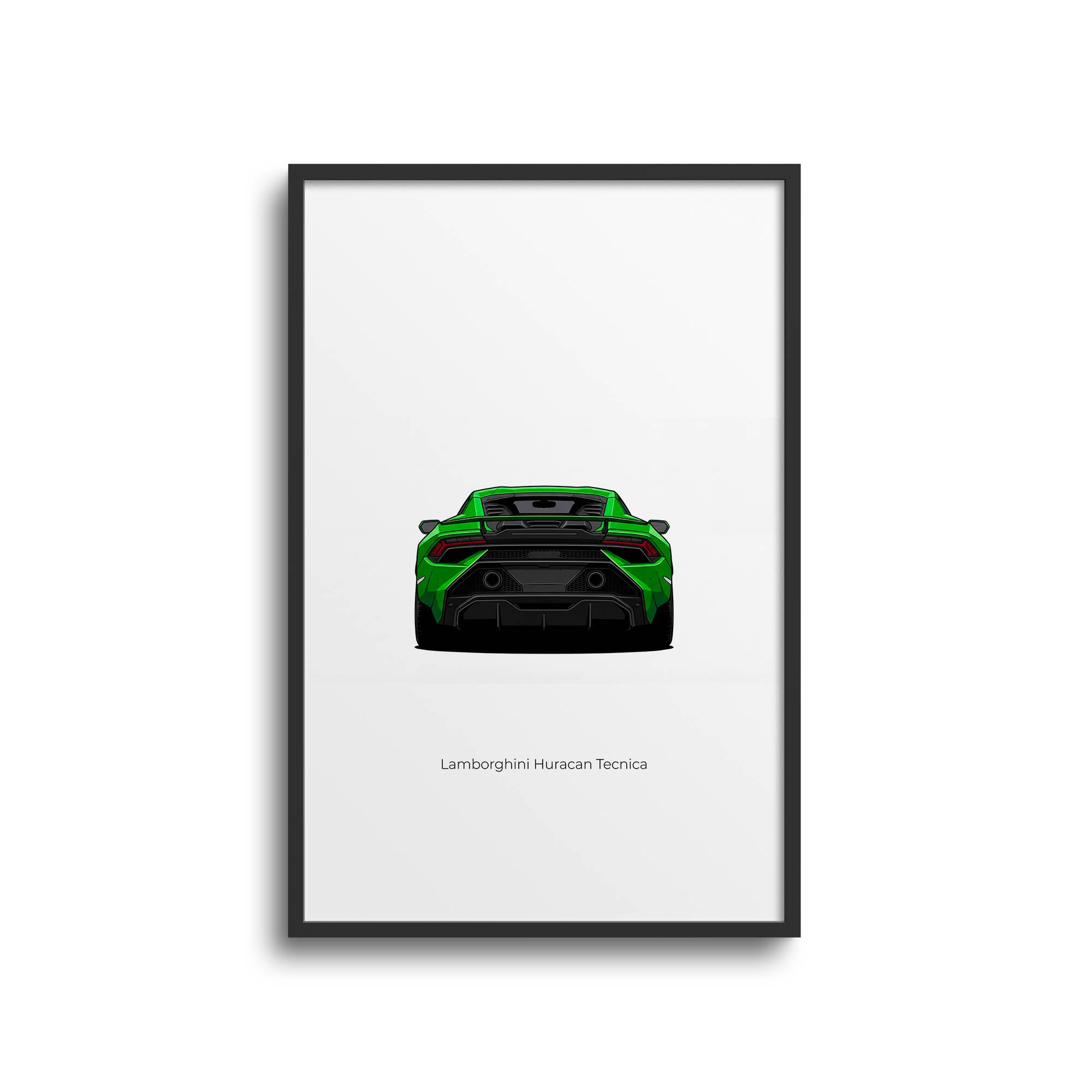 2022 Lamborghini Hurac N Tecnica – Car Print