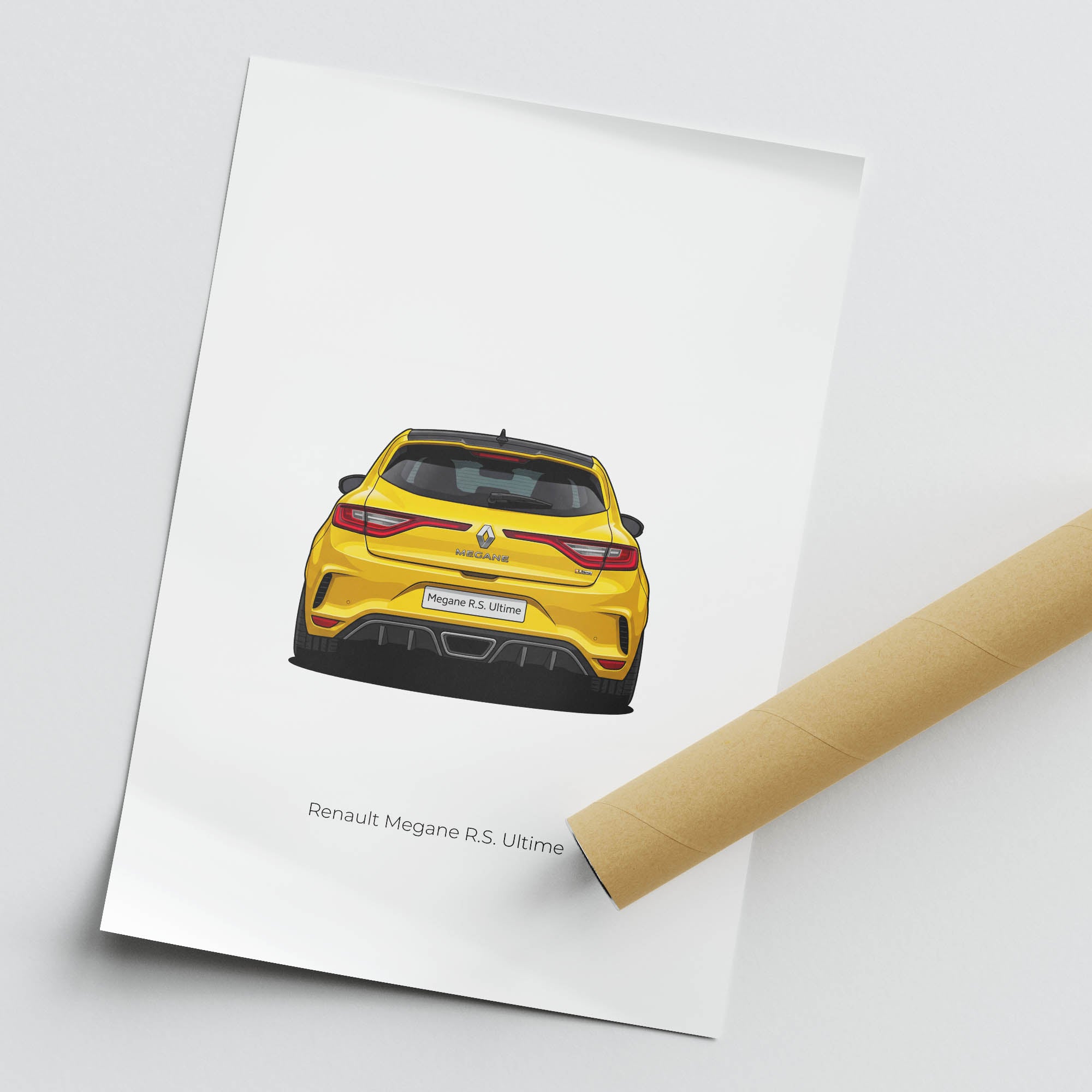 2023 Renault Megane R S Ultime Sirius – Car Print