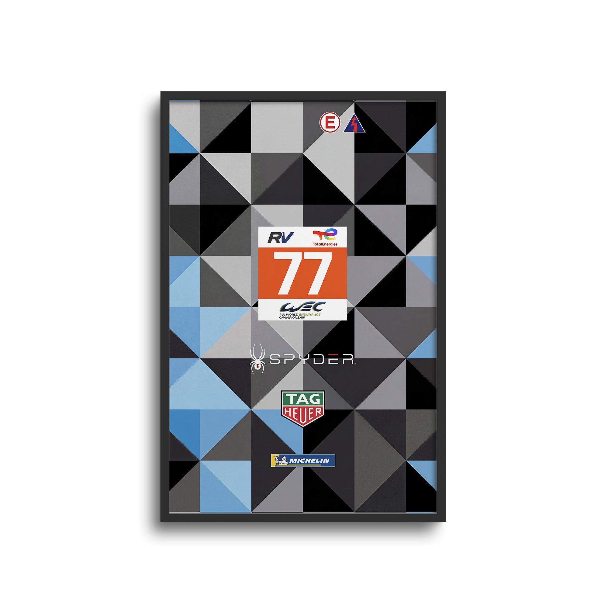 911 RSR Poster – Dempsey Proton 24h Race Car Wall Art by Gran Corsa