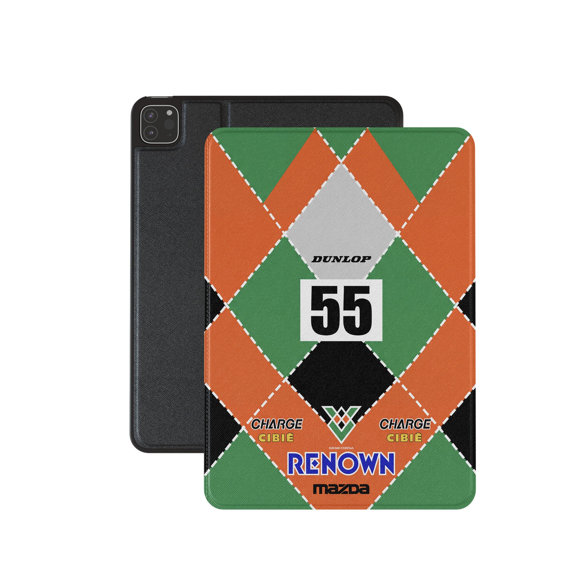 Mazda 787B iPad Case - Durable Motorsport Livery Cover With Rotary Engine Design