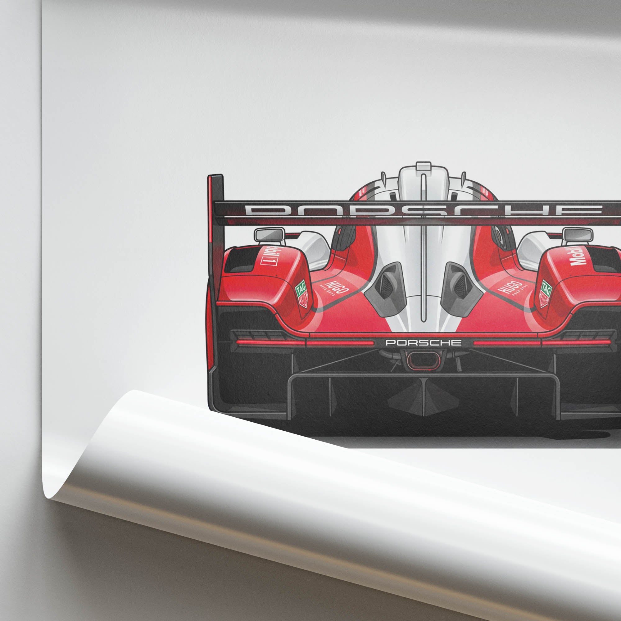 2023 Porsche 963 Penske Motorsport – Car Print