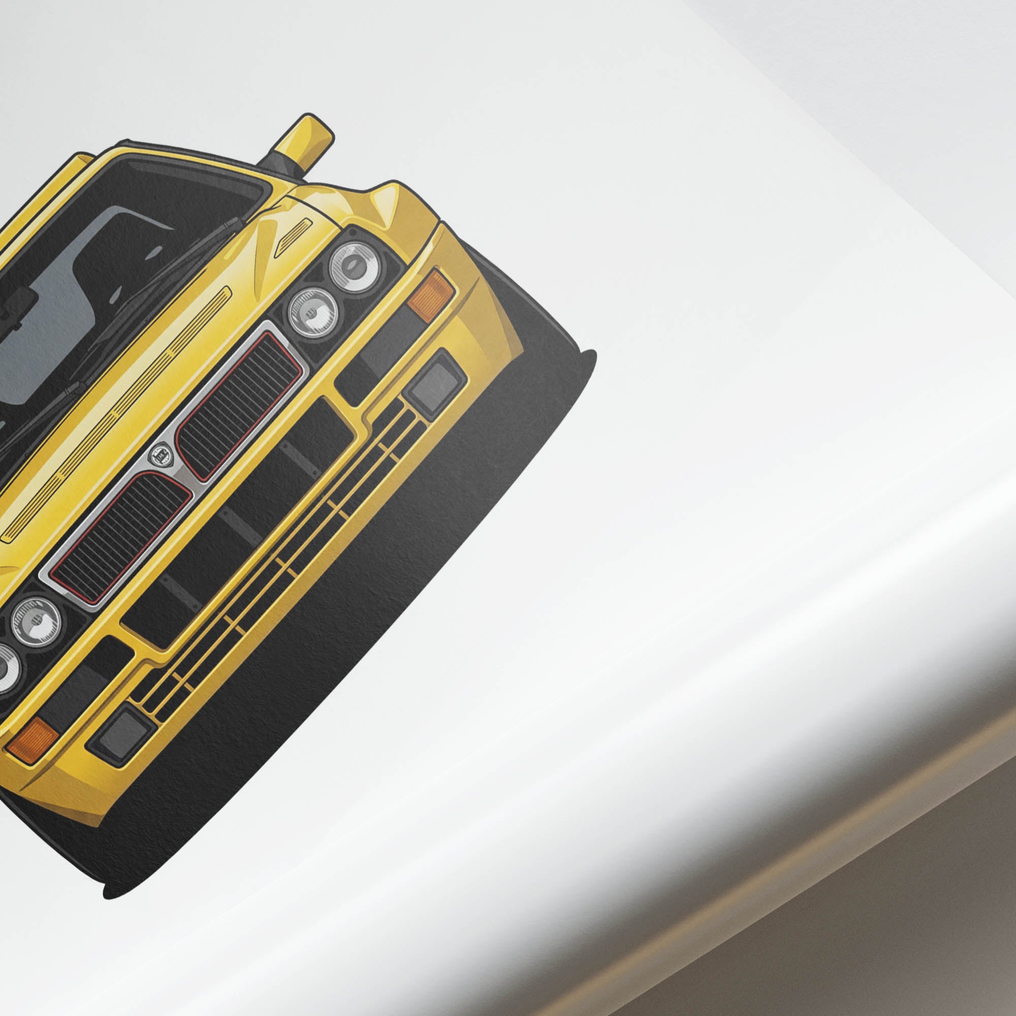 1993 Lancia Delta Hf Integrale Evo II – Car Print