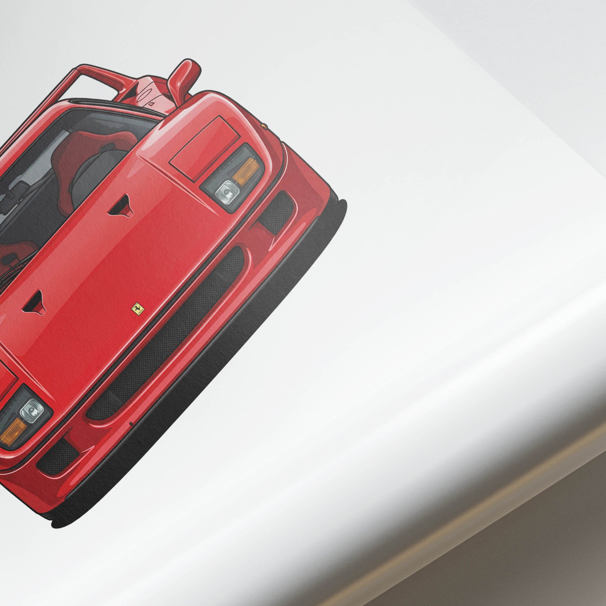 1987 Ferrari F40 – Car Print
