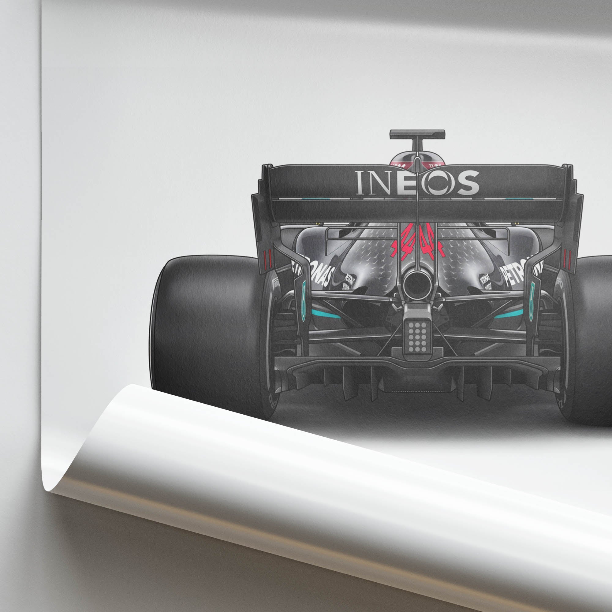 2020 Mercedes AMG W11 Eq Performance Lewis – Car Print