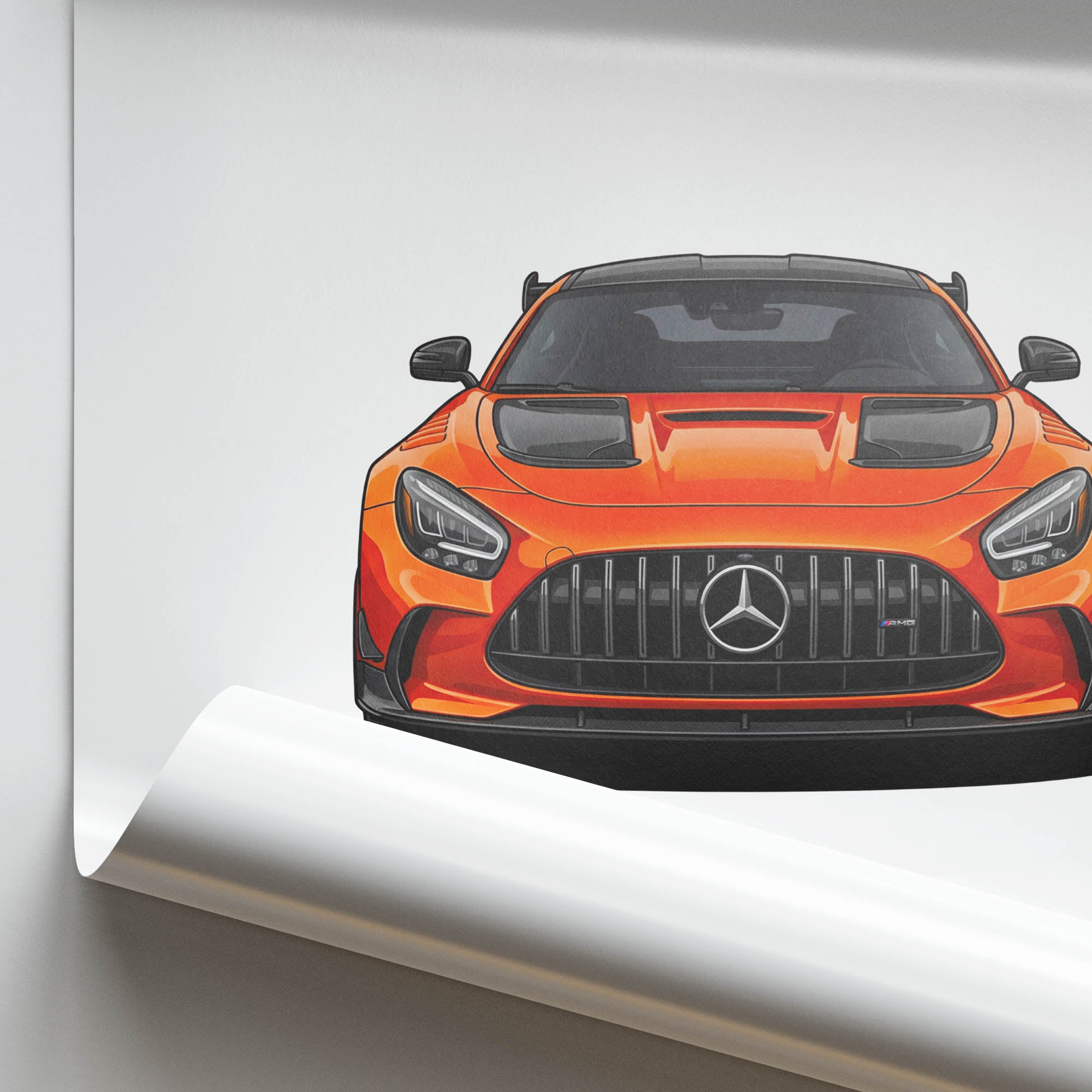2021 Mercedes AMG GT – Car Print