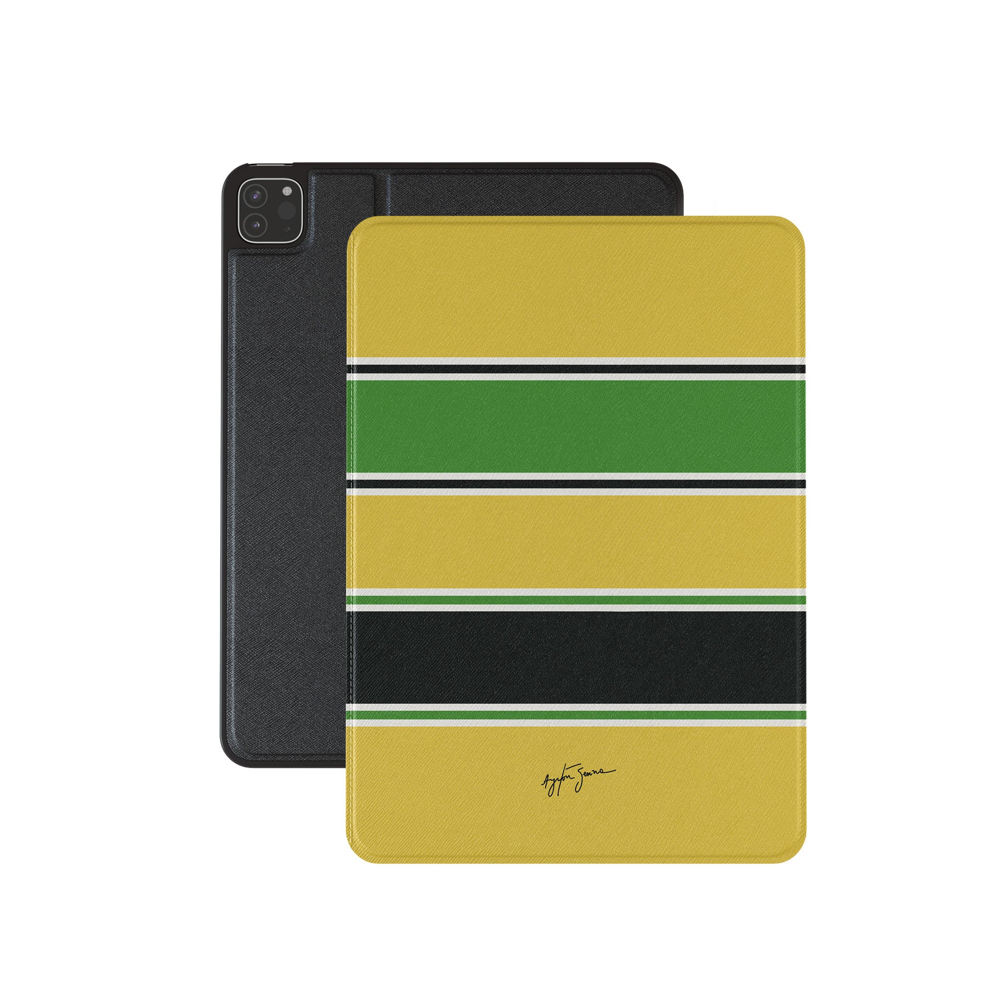 iPad Case – Ayrton Senna Design Slim Lightweight Tablet Cover by Gran Corsa
