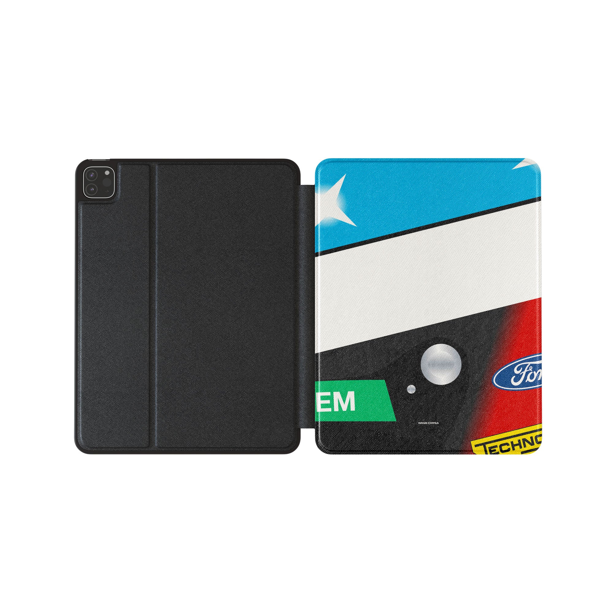 Michael Schumacher iPad Case – Ferrari F1 Helmet Design | Durable Protective Cover