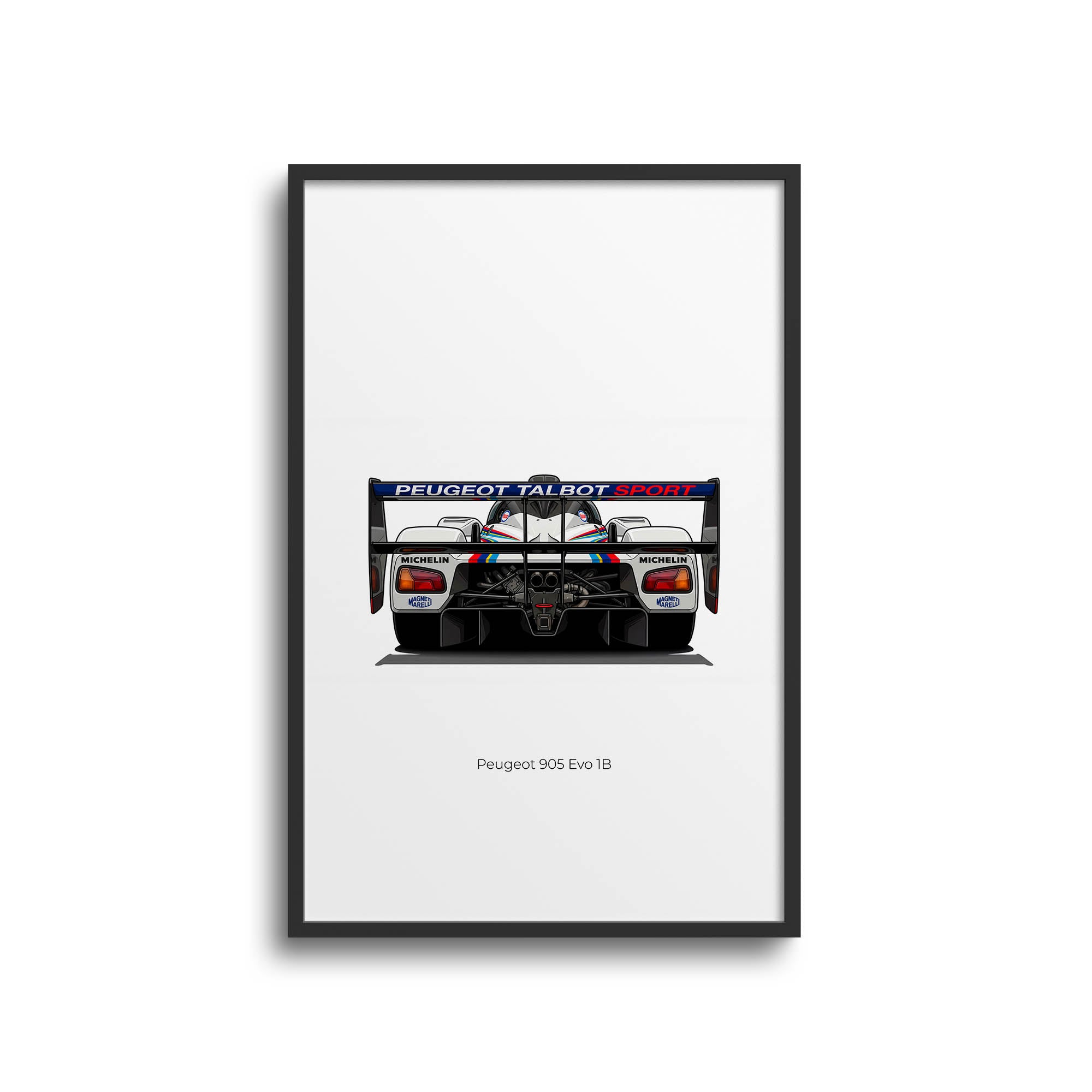 1992 Peugeot 905 Evo 1B Peugeot Talbot Sport – Car Print