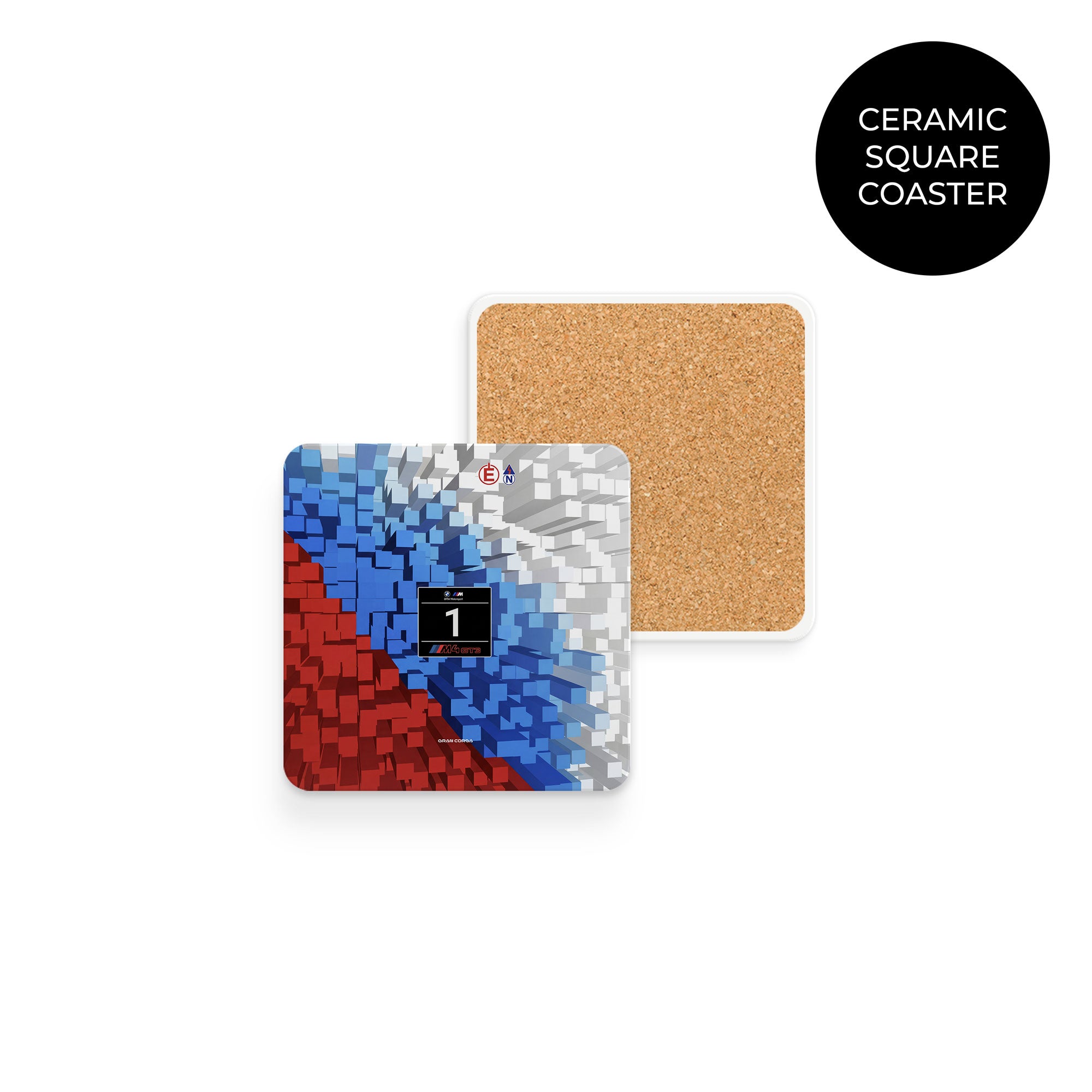 M4 GT3 EVO Coaster - Durable Non Slip Drink Pad | Gran Corsa Motorsport Accessory