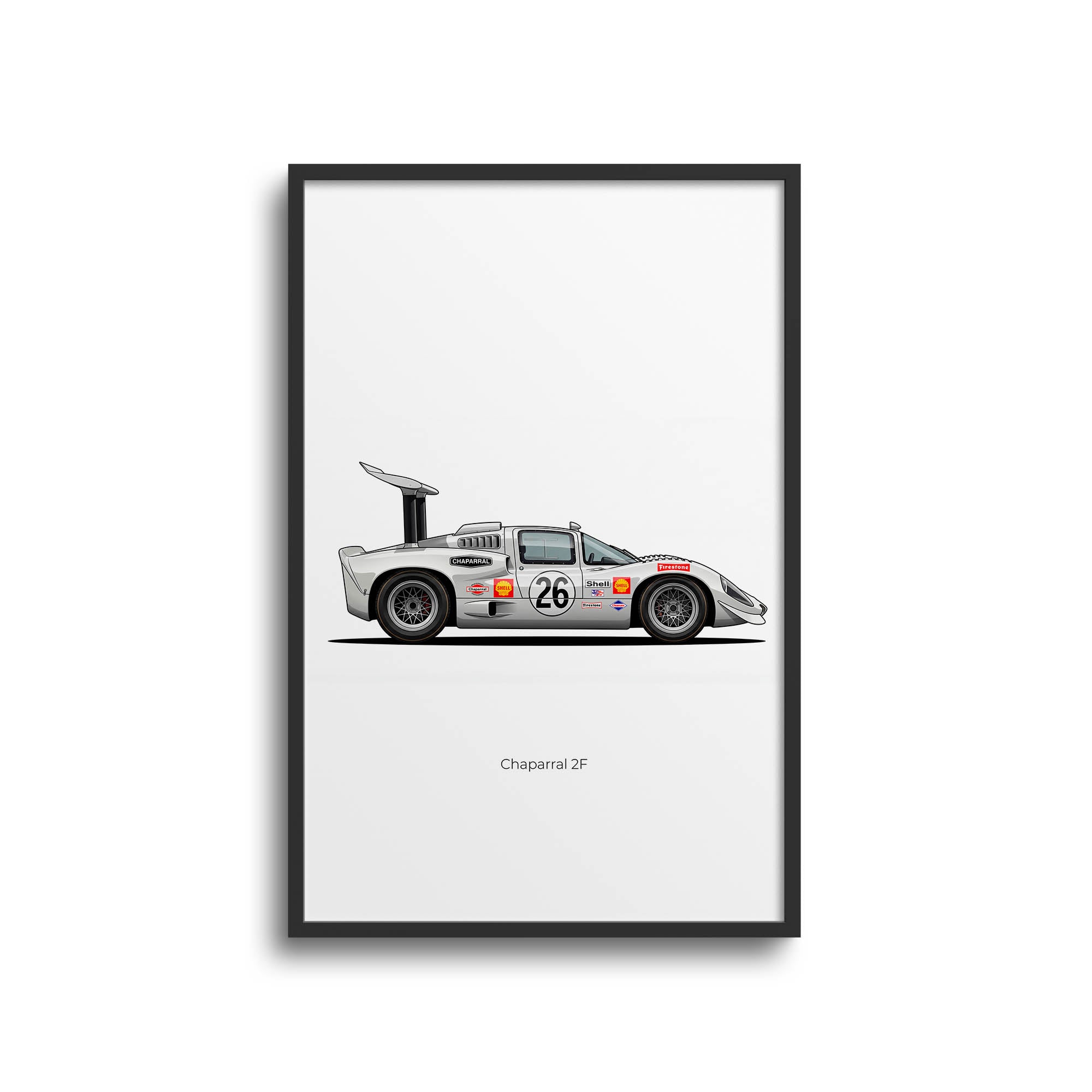 1967 Chaparral 2F – Car Print (Side)
