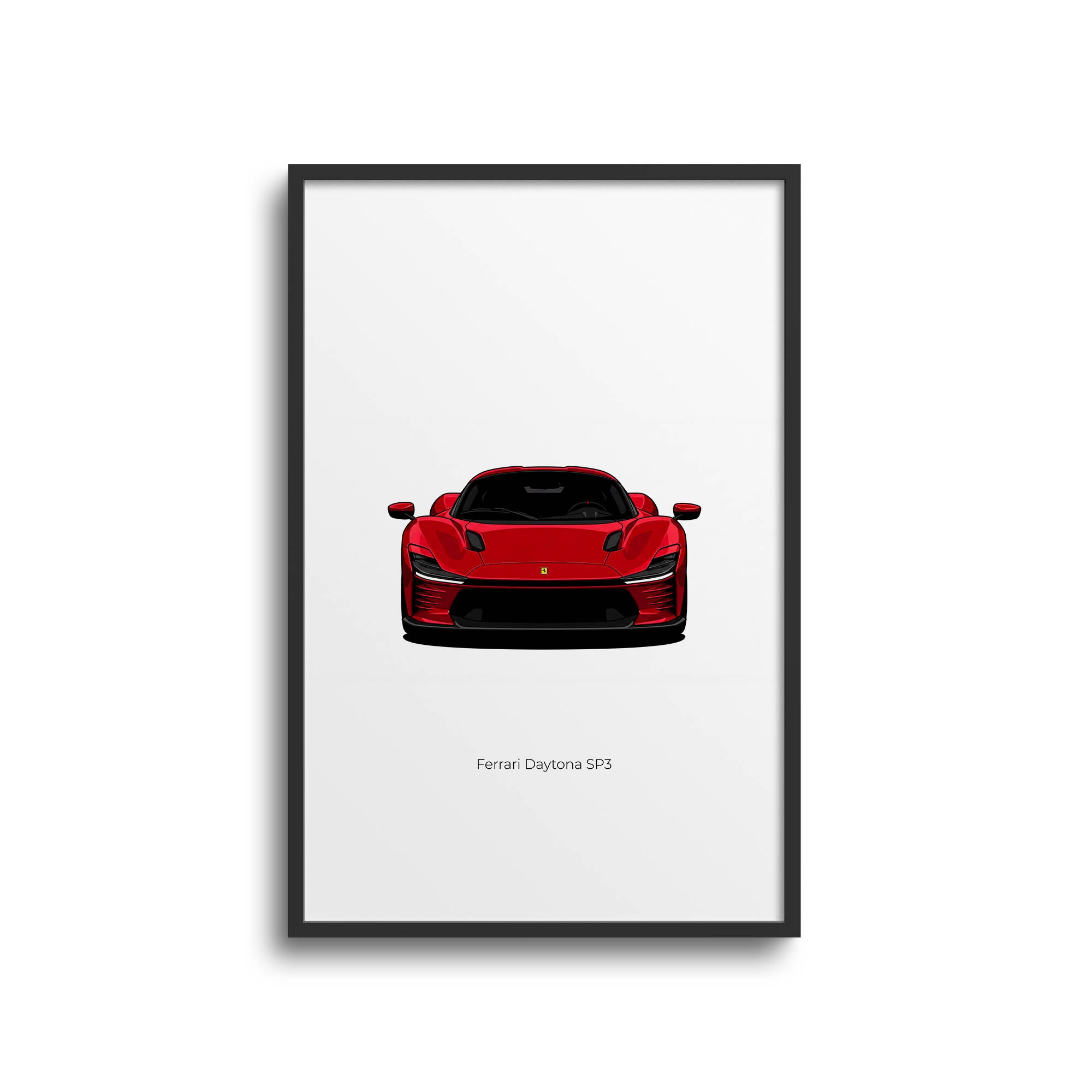 2024 Ferrari Daytona SP3 – Car Print (Front)