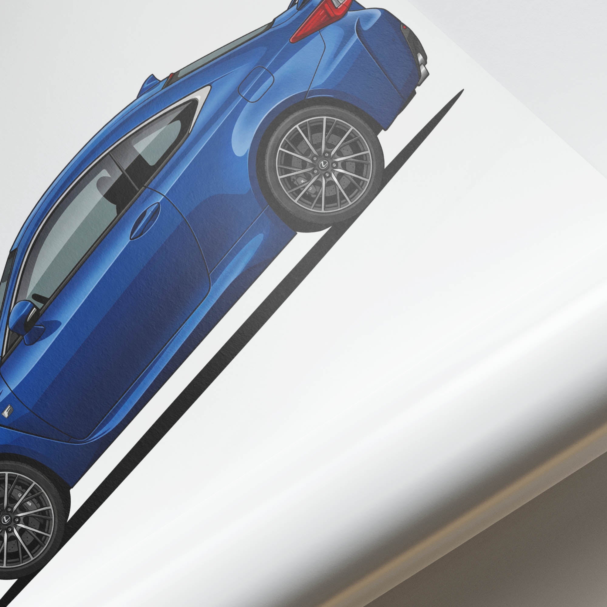 2015 Lexus Rc F Ultrasonic – Car Print