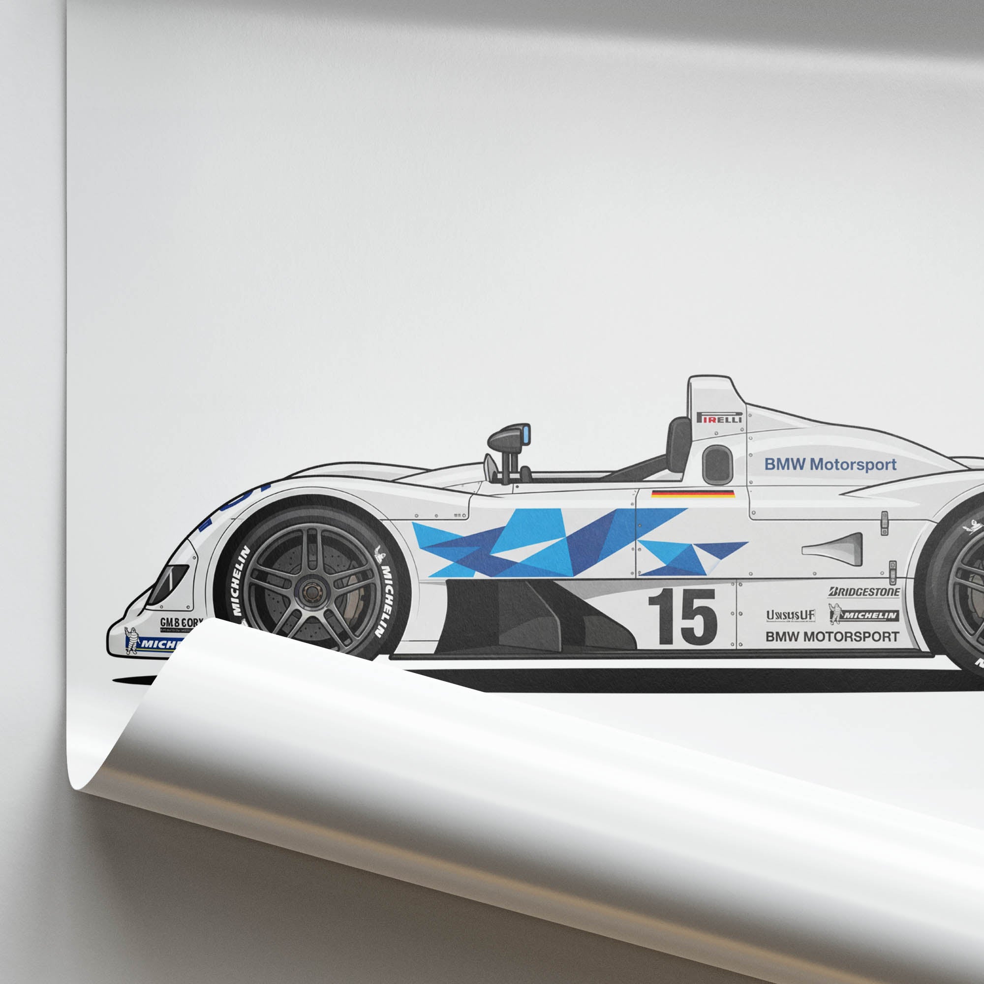 1999 BMW V12 Lmr – Car Print